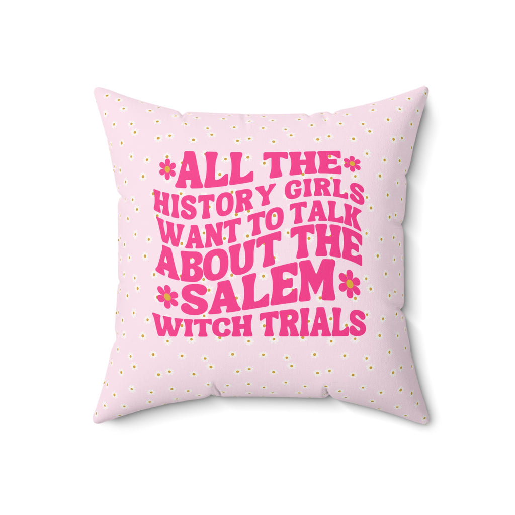 Spooky History Gift with Hot Pink Aesthetic: Salem Witch Trials
