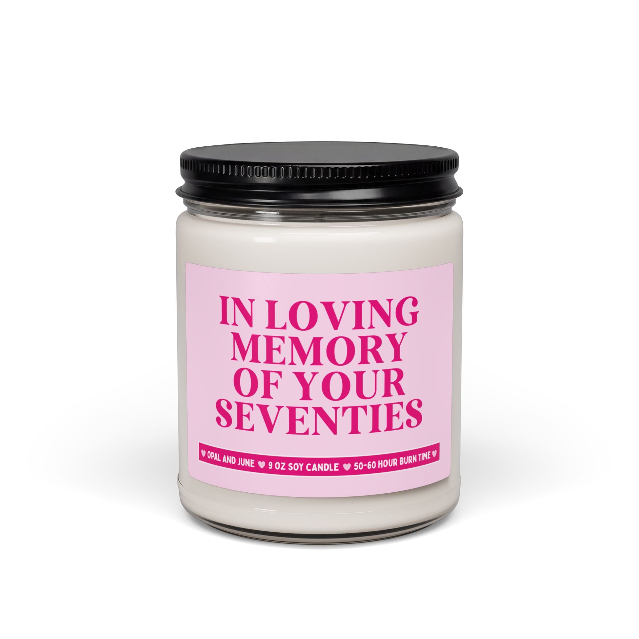 80th Birthday Gift for Grandma or Grandparent Turning Eighty: In Loving Memory of Your Seventies | Cute Eightieth Birthday Gift for Mom