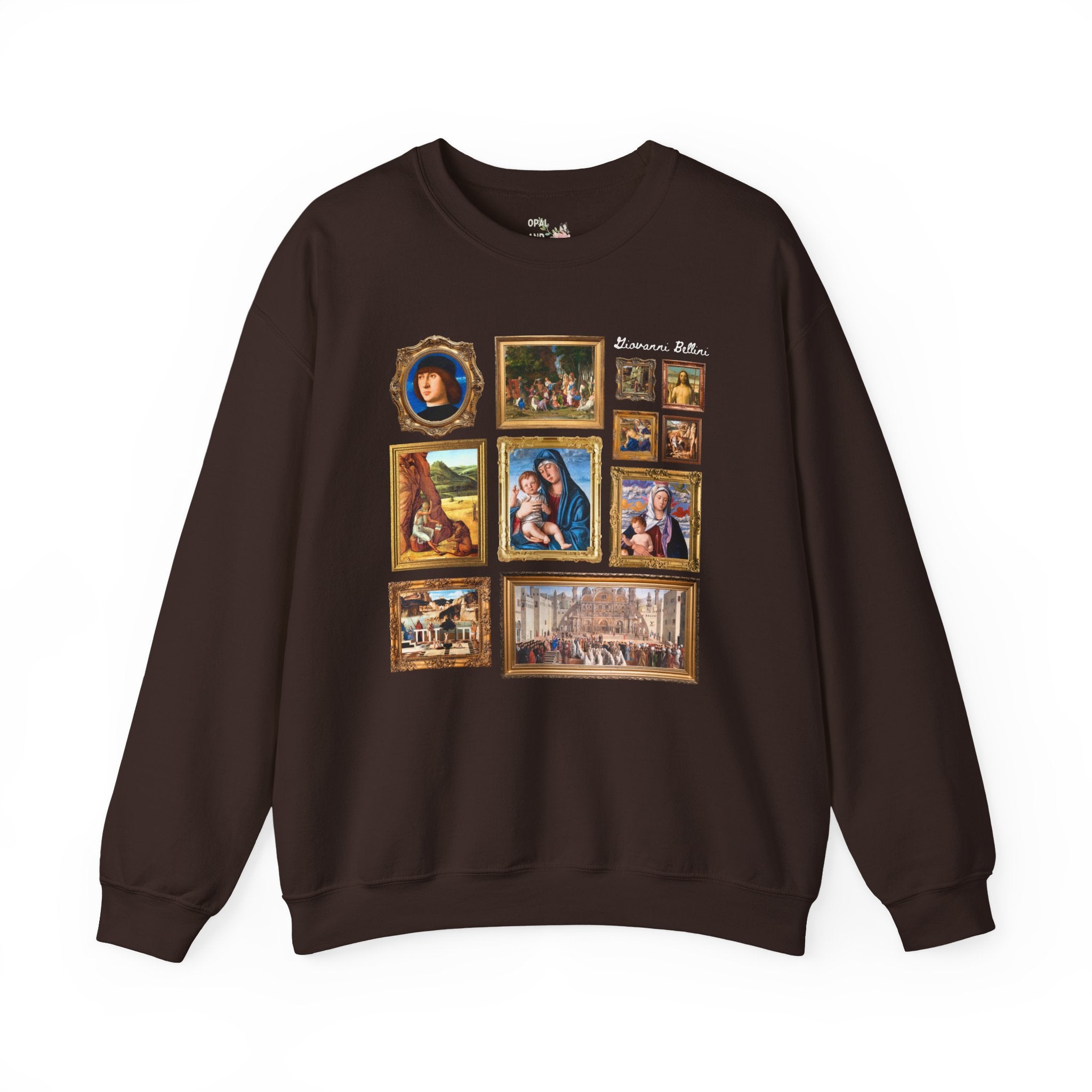 Giovanni Bellini Art History Sweatshirt for Museum Lover, Italian Venetian Renaissance Art Historian Crewneck, 15th Century Art, Humanities Teacher
