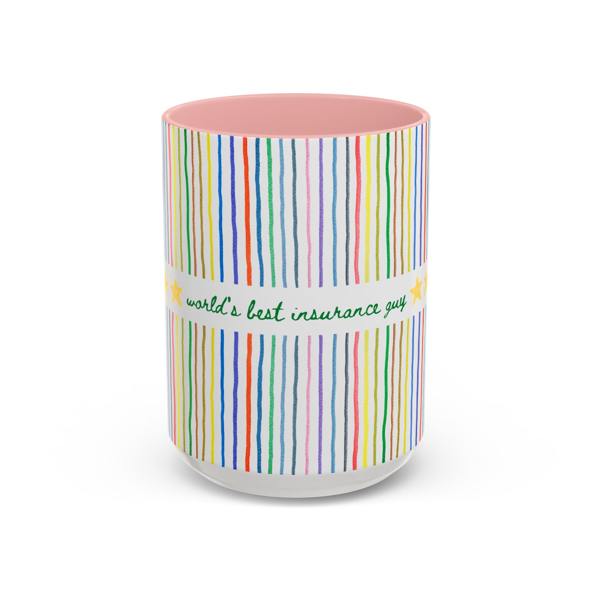 World's Best Insurance Guy: 15 Oz Coffee Mug for Brother or Husband Who Works in Insurance, Funny Insurance Salesman Coffee Lover Gift