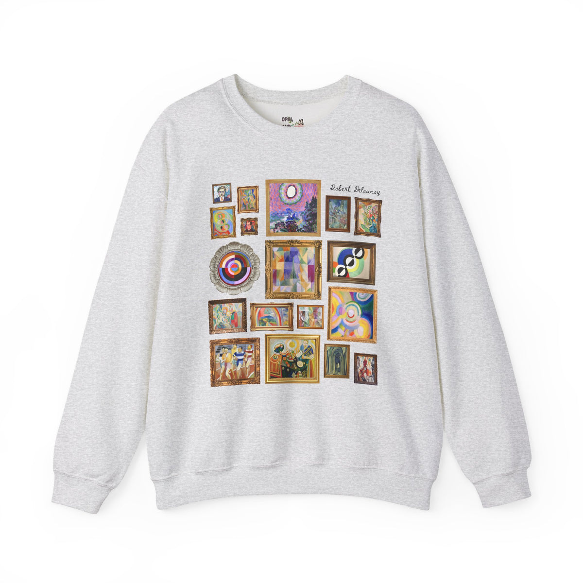 Robert Delaunay French Art History Swaetshirt for Painter, Divisionism and Cubism Art History Lover Gift, Early 1900s European Art History