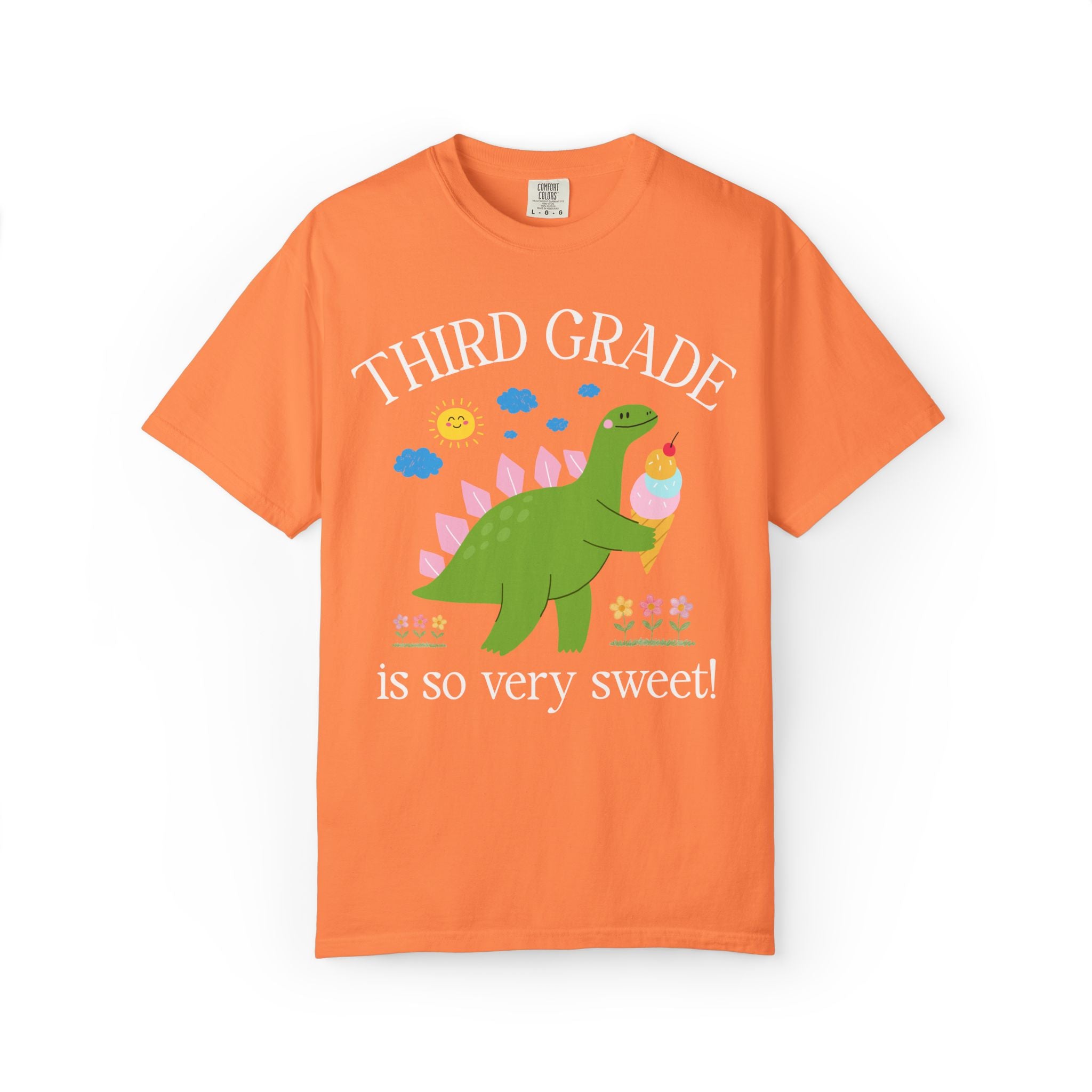 Dinosaur Teacher Team Tee Shirt for End of of School Year or Back to School: Grade Level School Subject is So Very Sweet, School Librarian