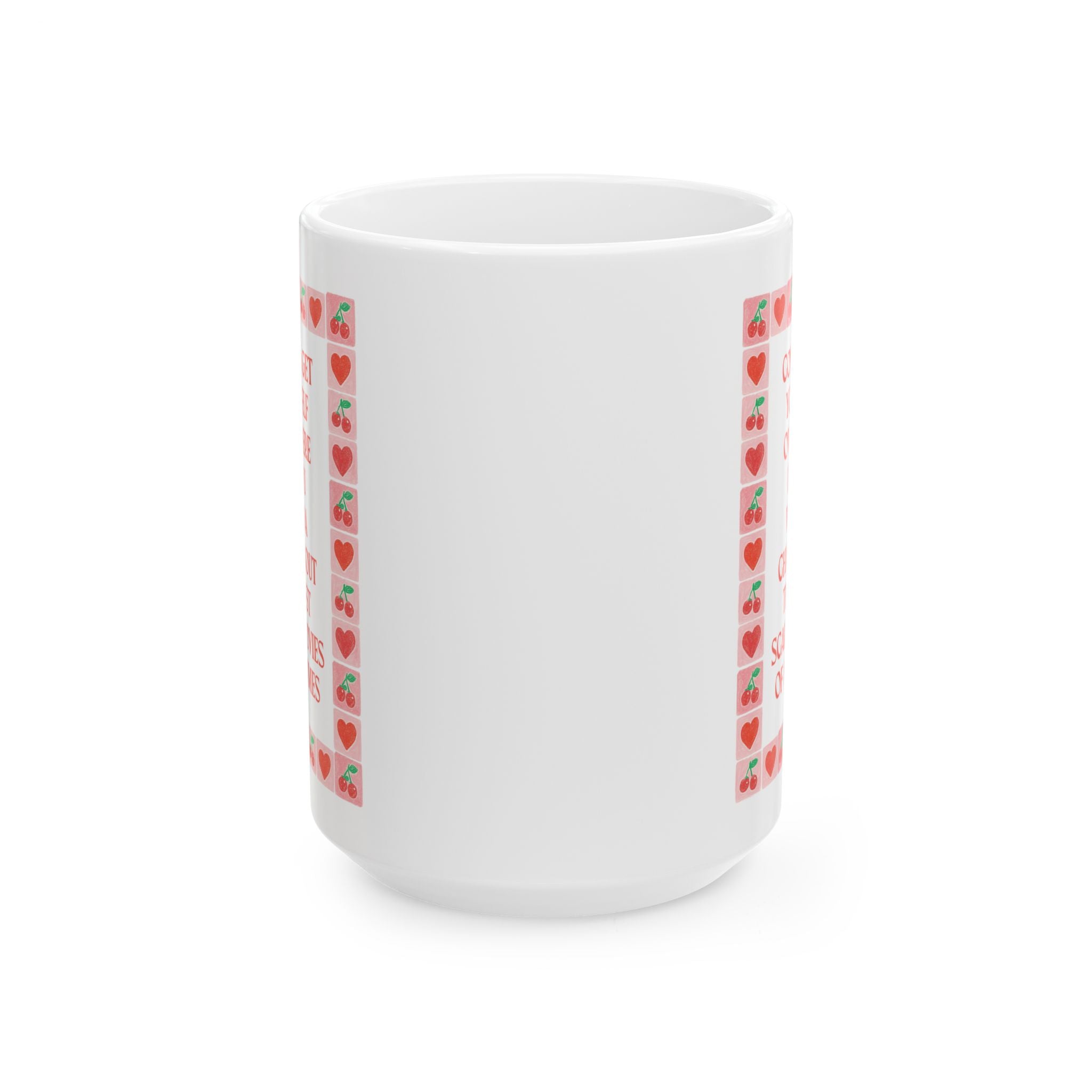Come and Get Yourself Over Here if You Wanna Chat With About the Best Scary Movies of All Time: Funny Saying 15 Oz Coffee Mug for Horror Movie Lover