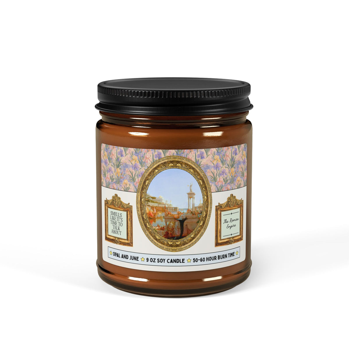 Smells Like It's Time to Talk About The Roman Empire Candle for Ancient World History Buff, Ancient Romance History Teacher or Student Gift