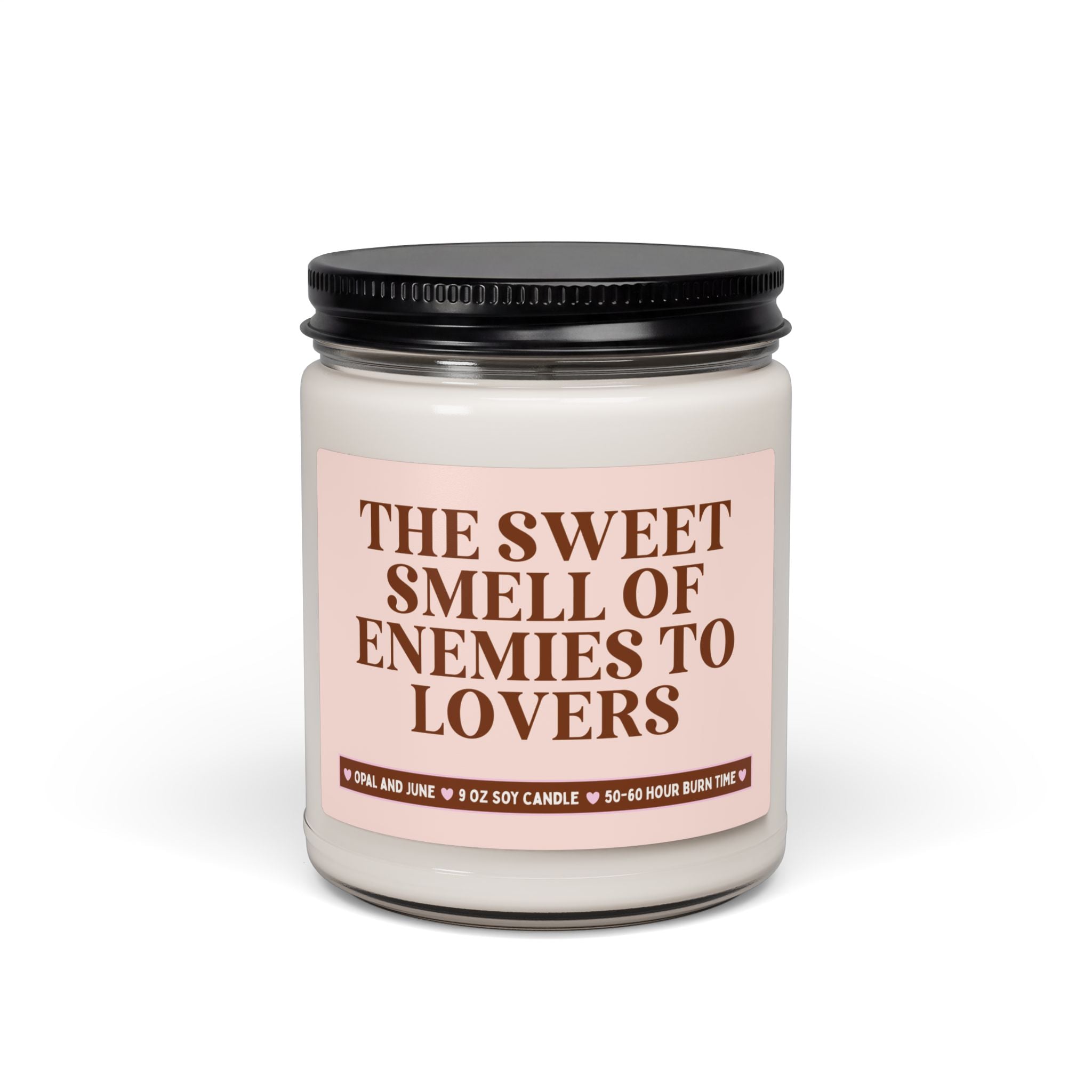 Enemies to Lovers Romance Book Lover Gift: The Sweet Smell of Enemies to Lover, Funny Bookish New Adult Fantasy Romance Tropes Bookworm Gift