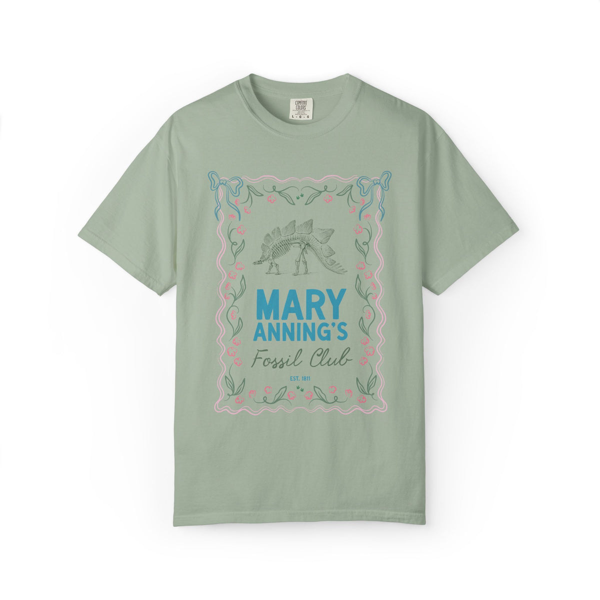 Mary Anning's Fossil Club Tee Shirt
