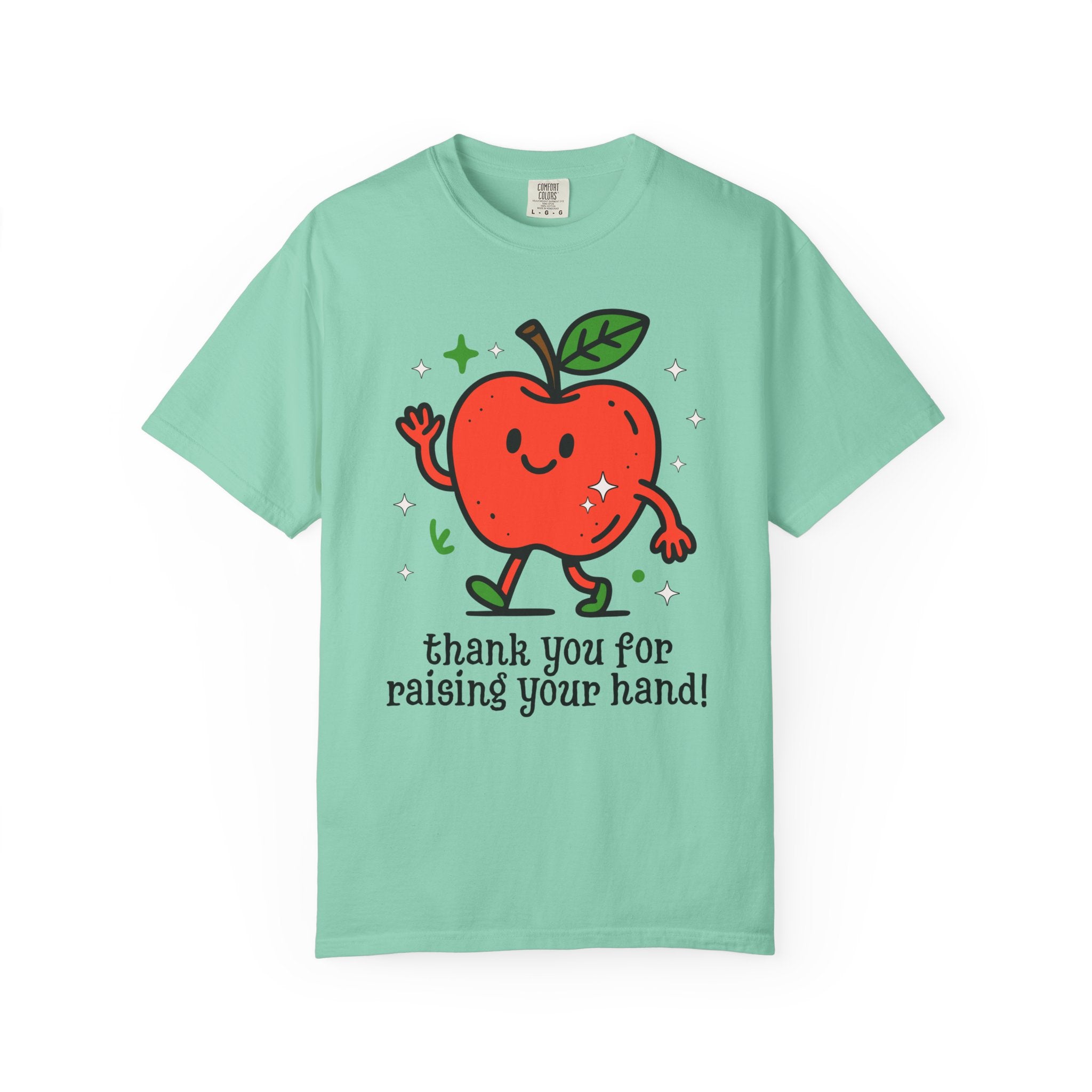 Thank You For Raising Your Hand Nostalgic Teacher T-Shirt | Funny Teacher Tee Shirt for High School Teacher, Early Childhood Education Major