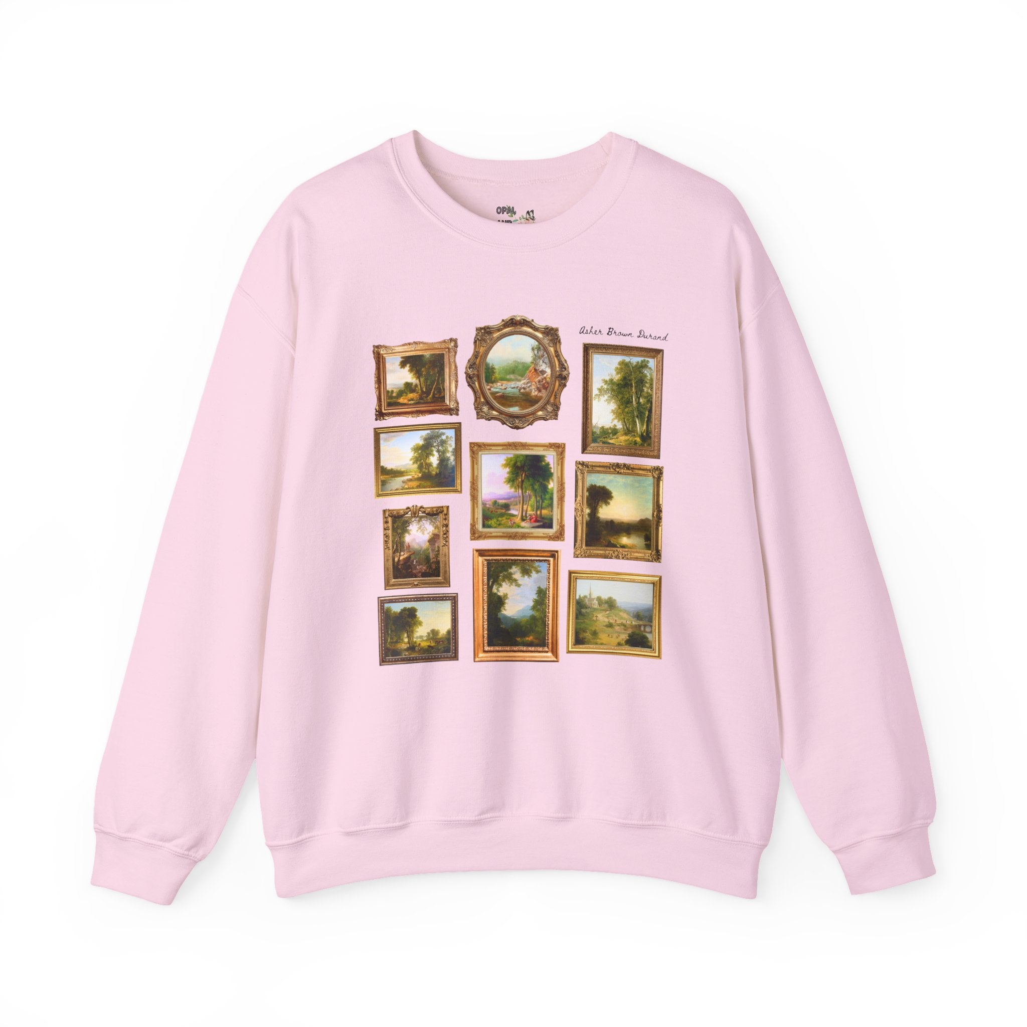Asher Brown Durand Art History Lover Sweatshirt: Famous Paintings, History of Hudson River School Art Movement, Famous American Landscapes