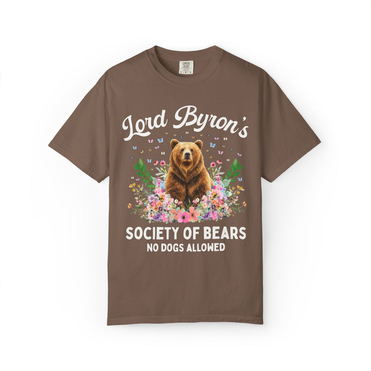 Lord Byron's Society of Bears Tee Shirt