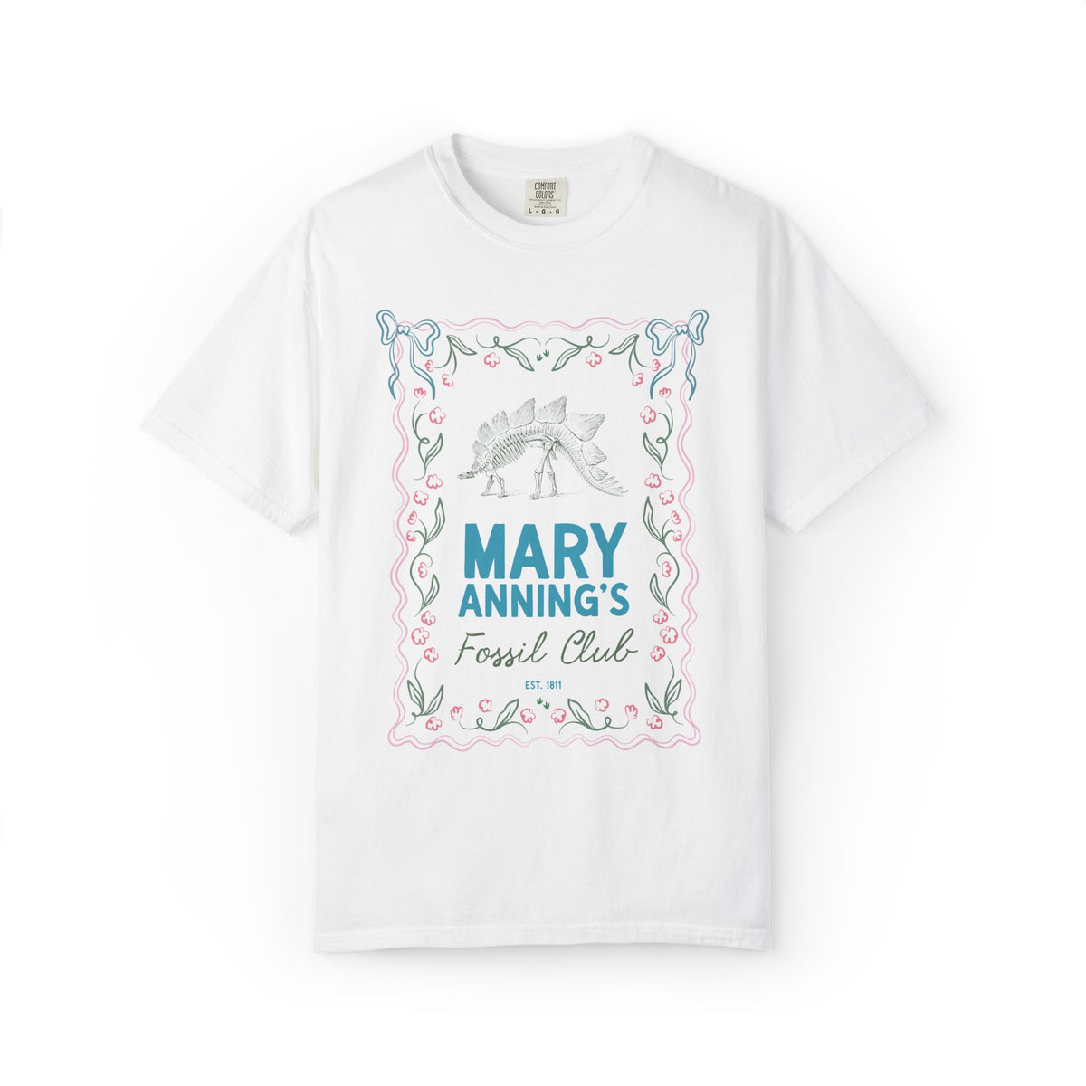 Mary Anning's Fossil Club Tee Shirt