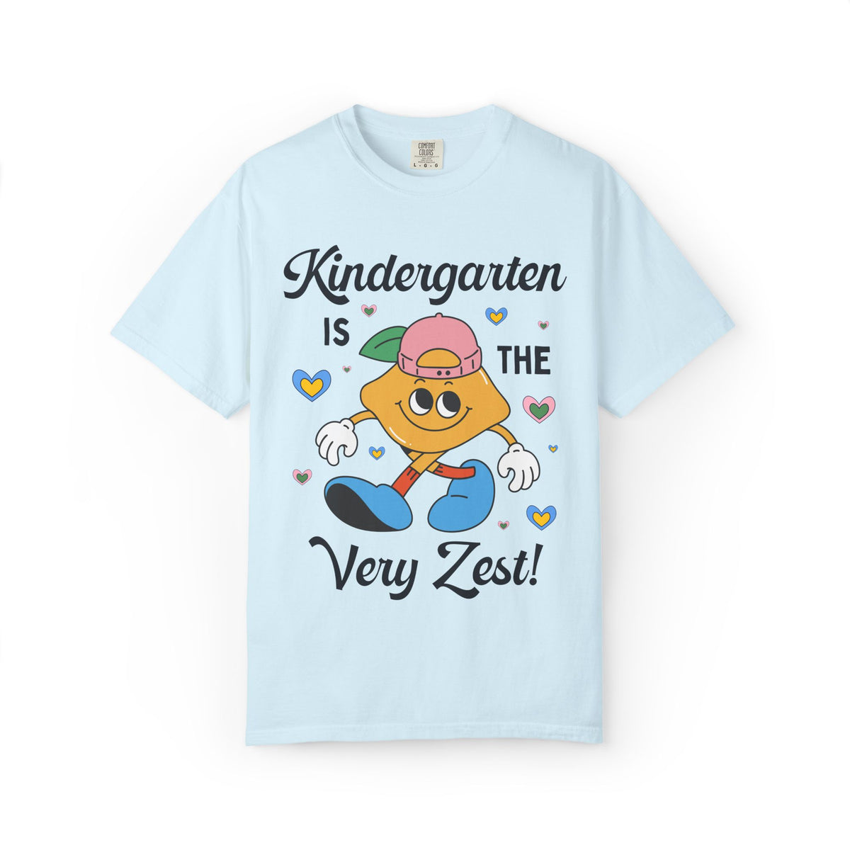 Kindergarten is The Very Zest: Matching Teacher T-Shirt for Meet the Teacher Night or Back to School