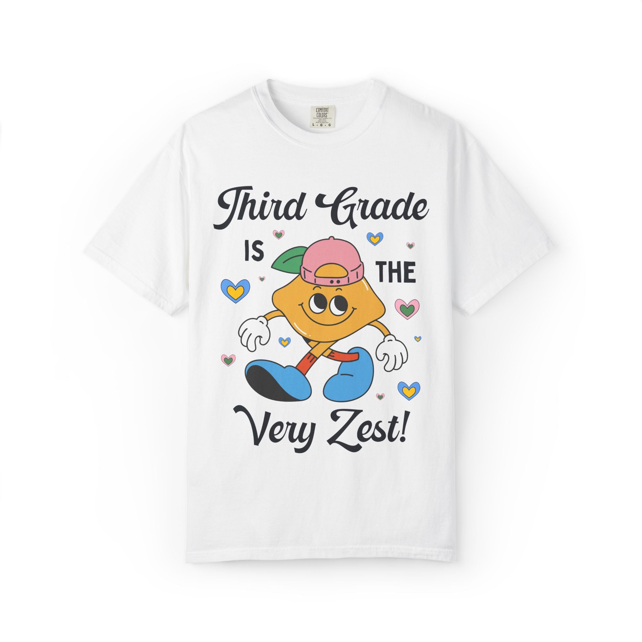 Third Grade is The Very Zest: Matching Teacher T-Shirt for Meet the Teacher Night or Back to School