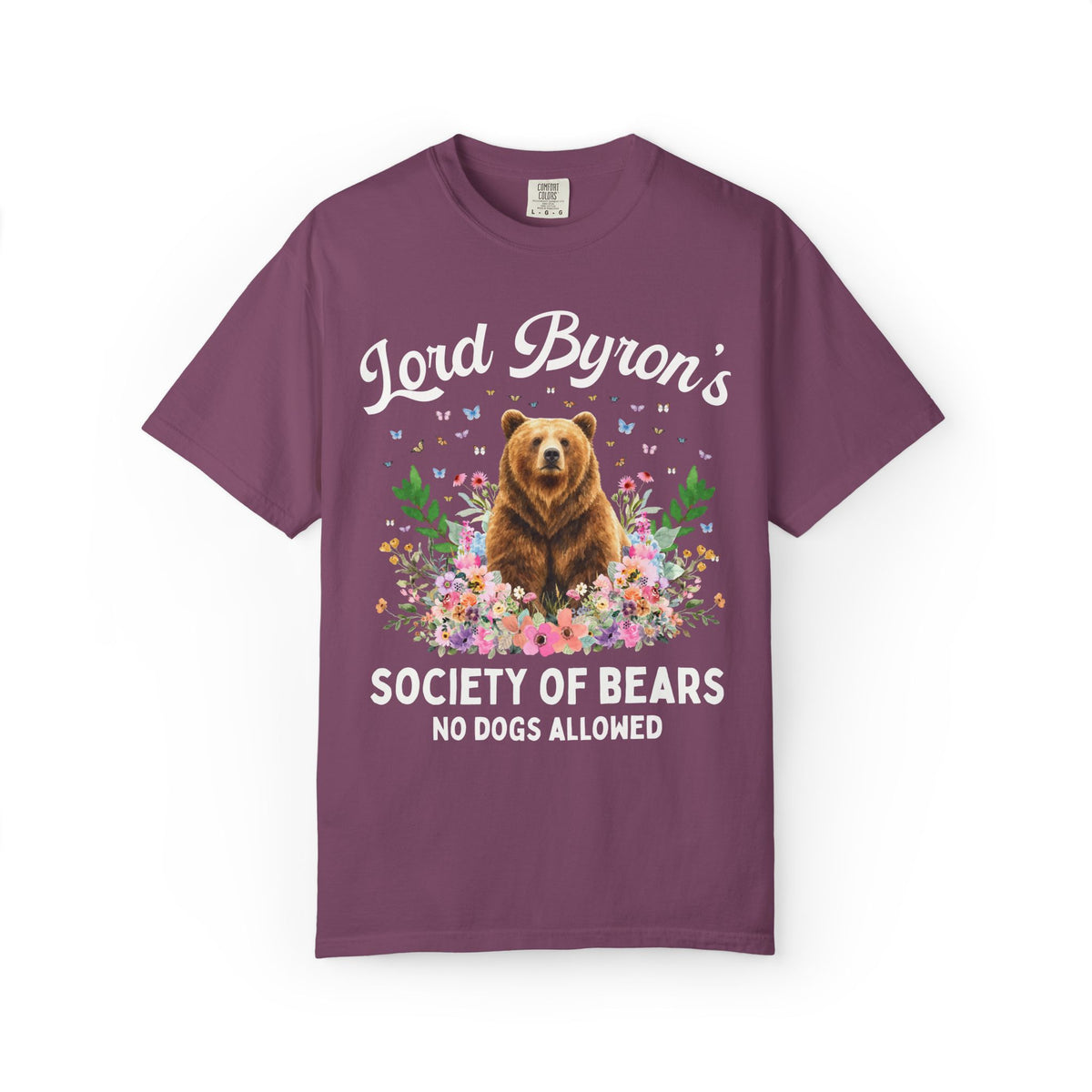 Lord Byron's Society of Bears Tee Shirt