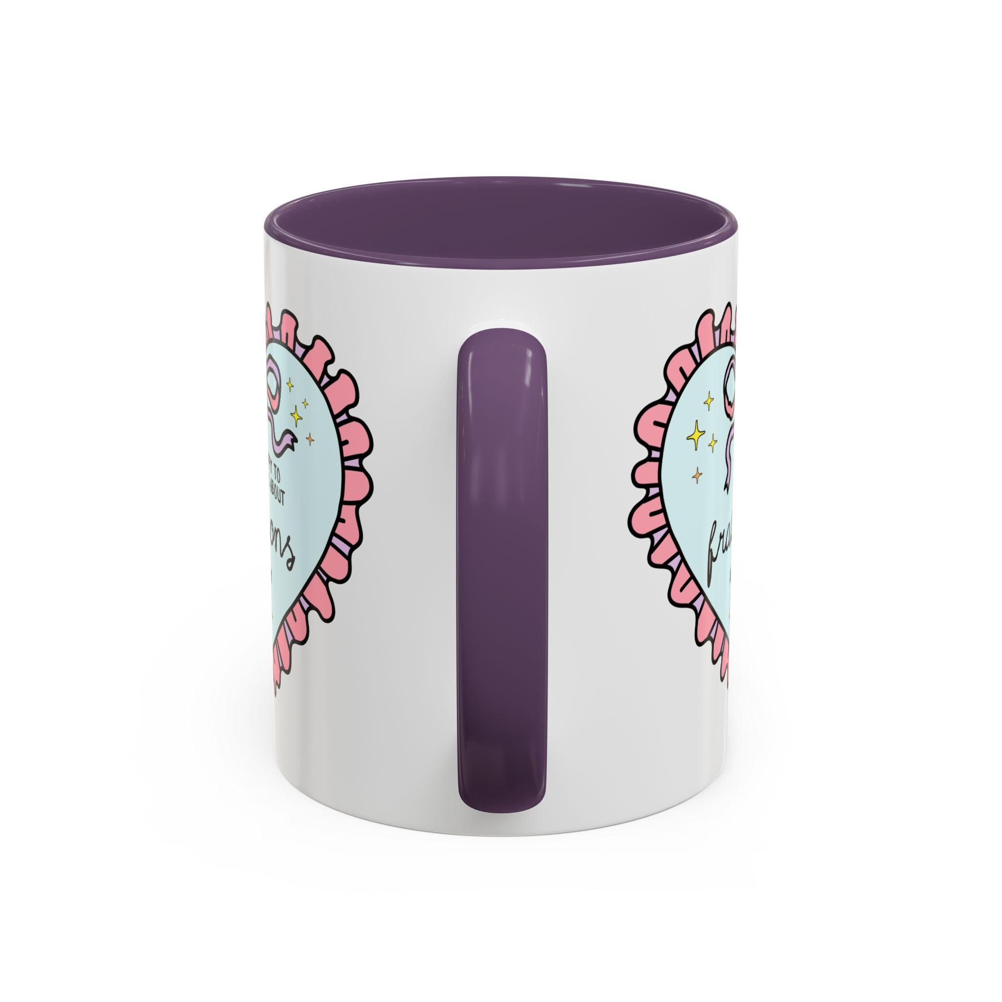 Happy to Talk About Fractions Coffee Mug