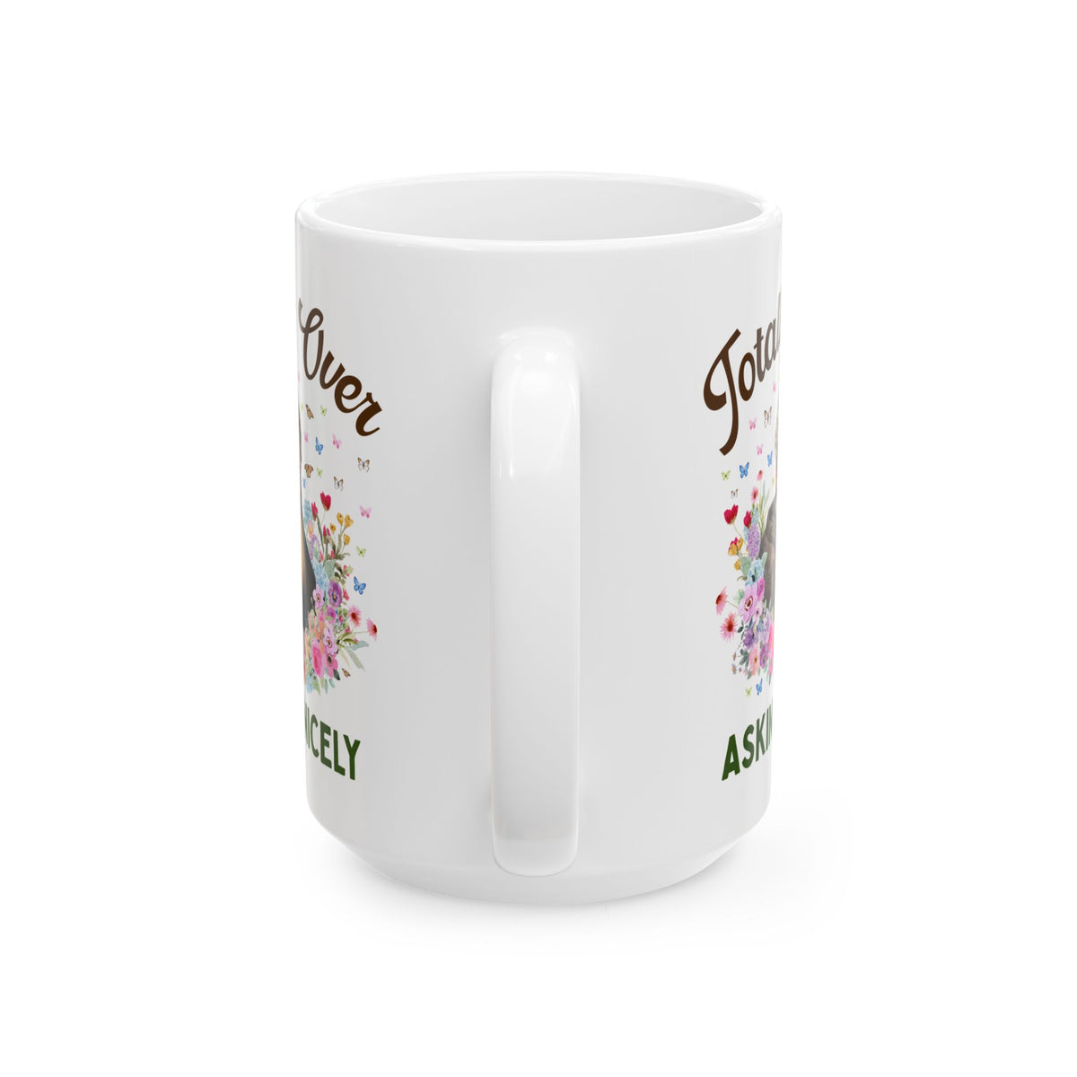 John Brown Abolitionist American History Coffee Mug: Totally Over Asking Nicely, 19th Century Civil Rights History Mug