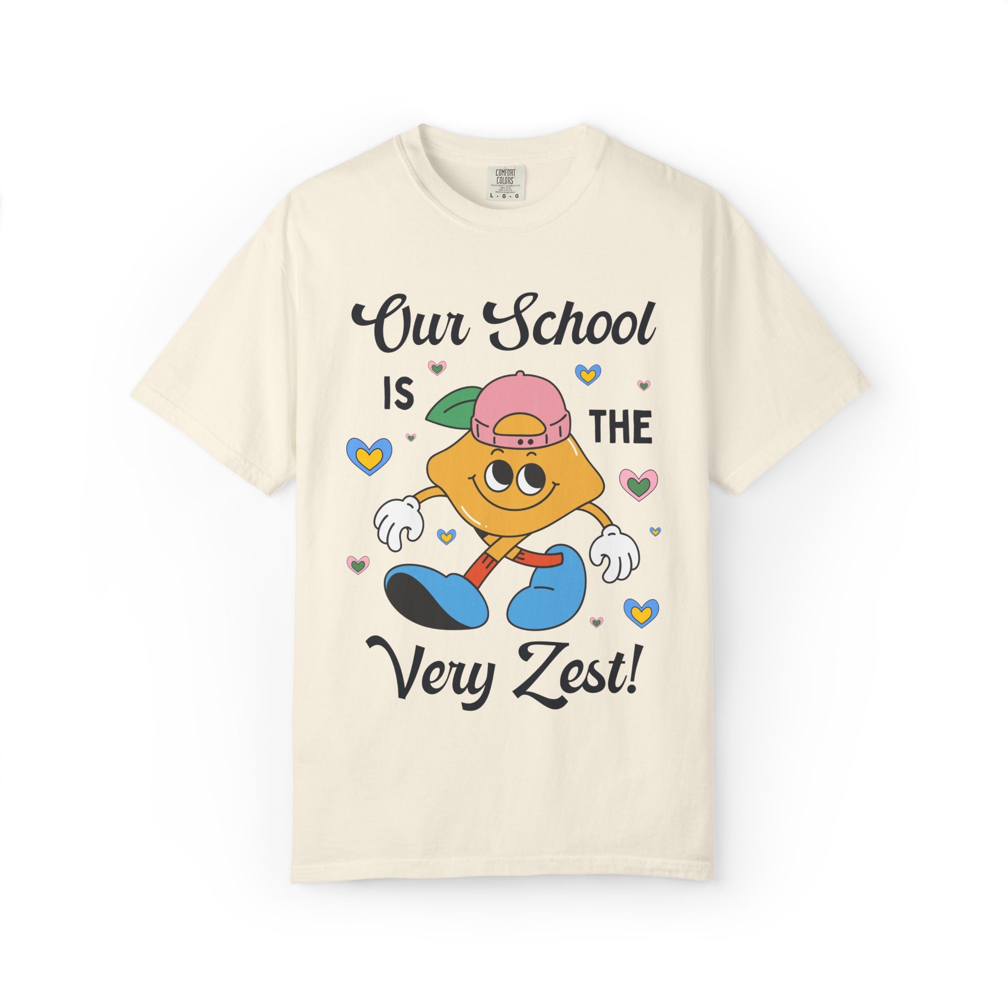 Our School is The Very Zest: Matching Teacher T-Shirt for Meet the Teacher Night or Back to School