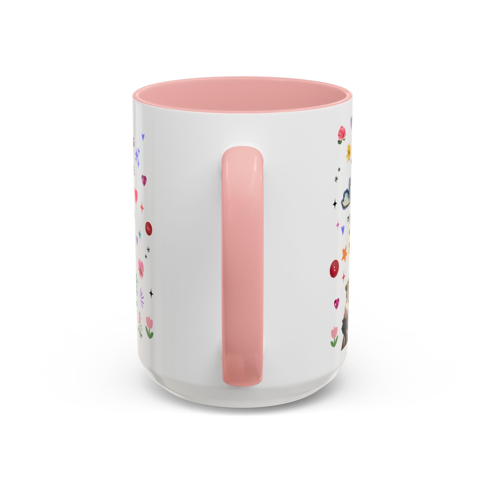 Whimsical Positive Affirmation Art History Buff Mug: Blooming Into the Person I Want to Be College Student or Teen Daughter Gift
