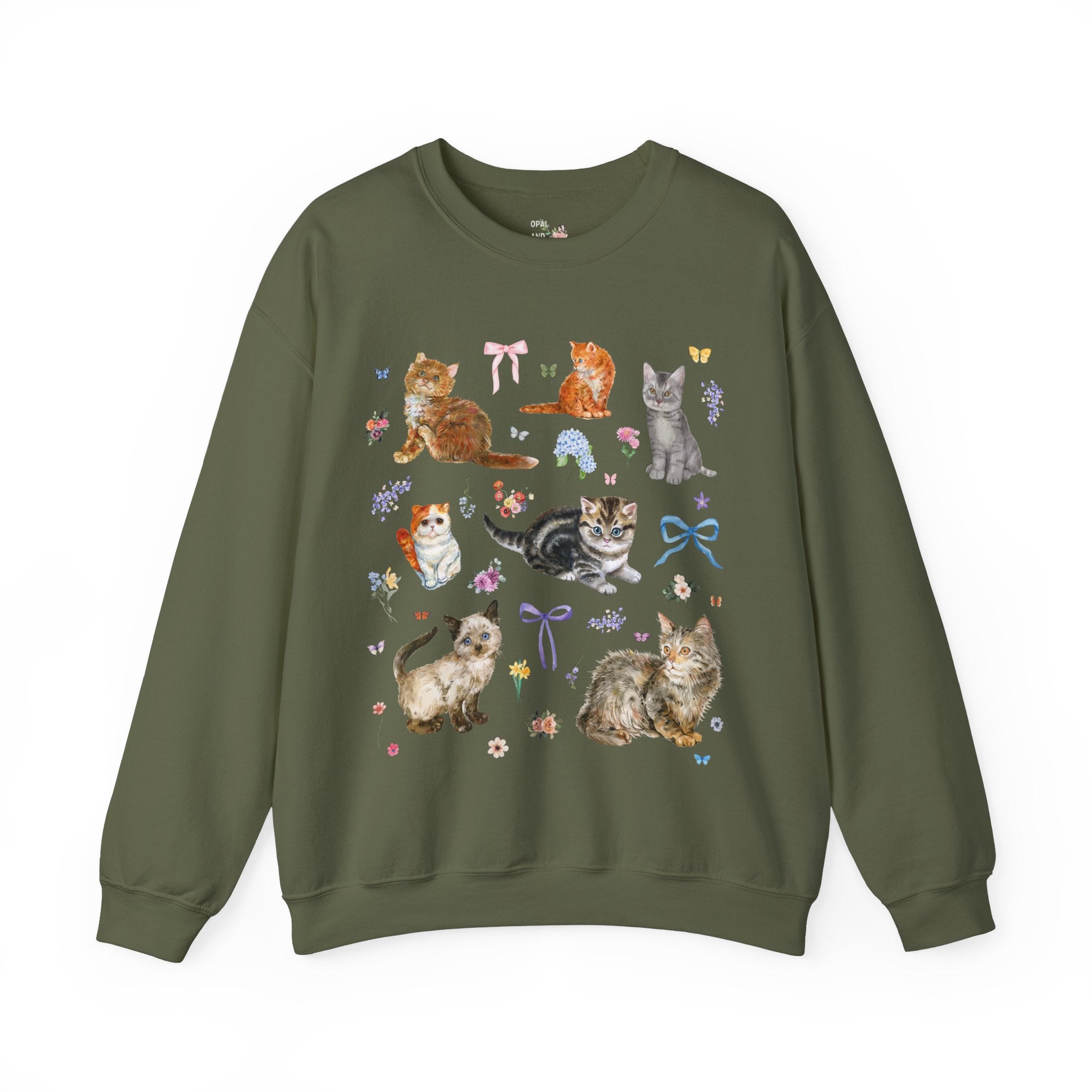 90s Kitten Sweatshirt - Opal and June