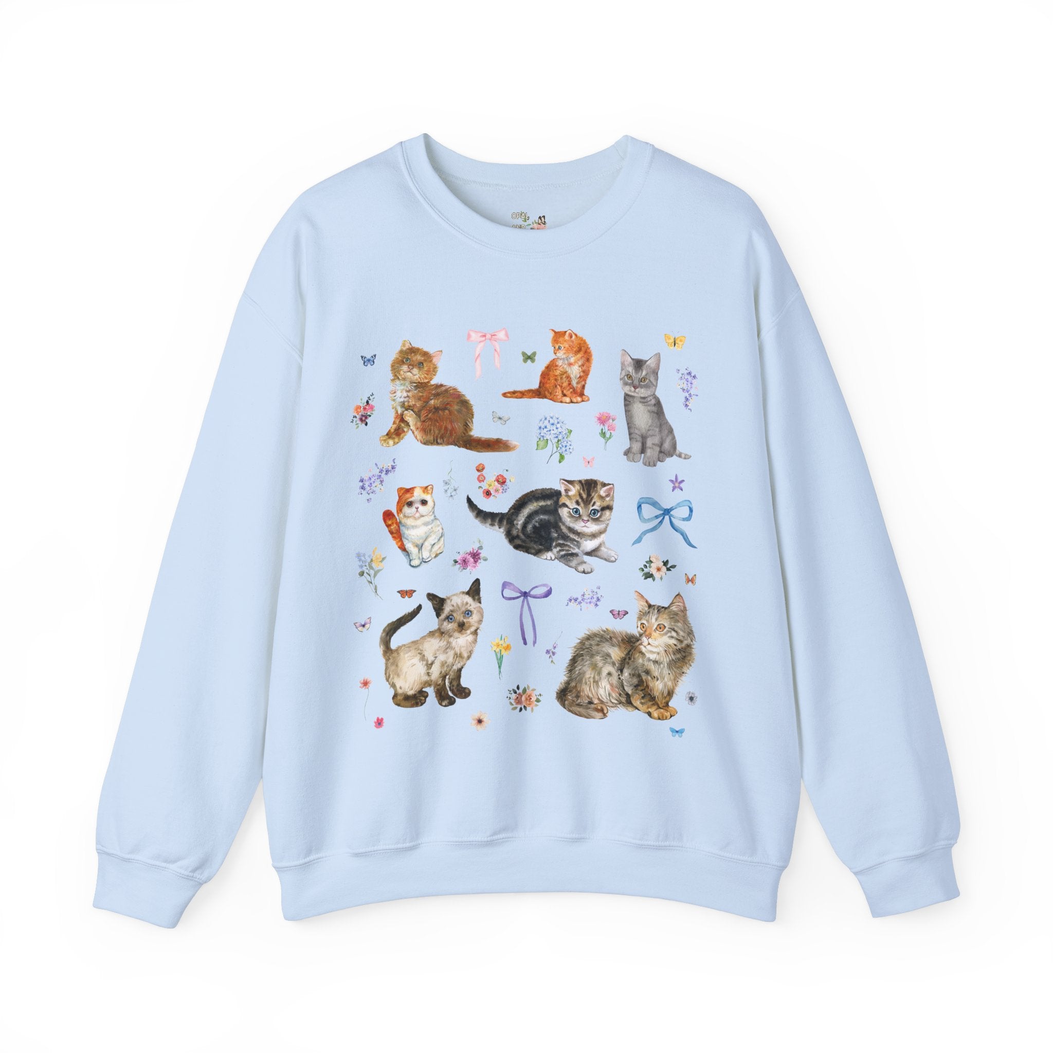 90s Kitten Sweatshirt - Opal and June