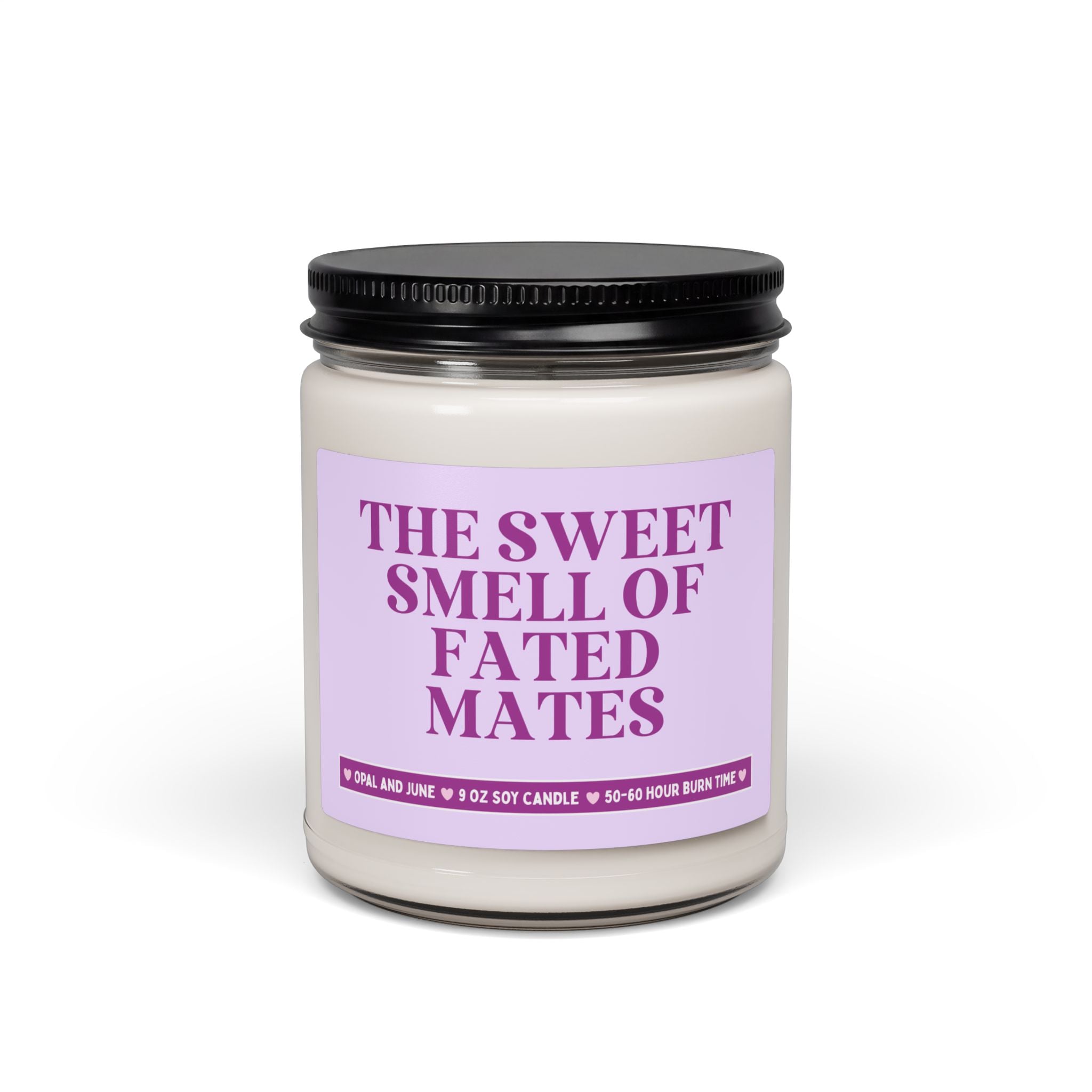 Fated Mates Romantasy Reader Book Lover Gift: The Sweet Smell of Fated Mates, Bookish Romance Trope Fantasy Romance Bookworm Candle