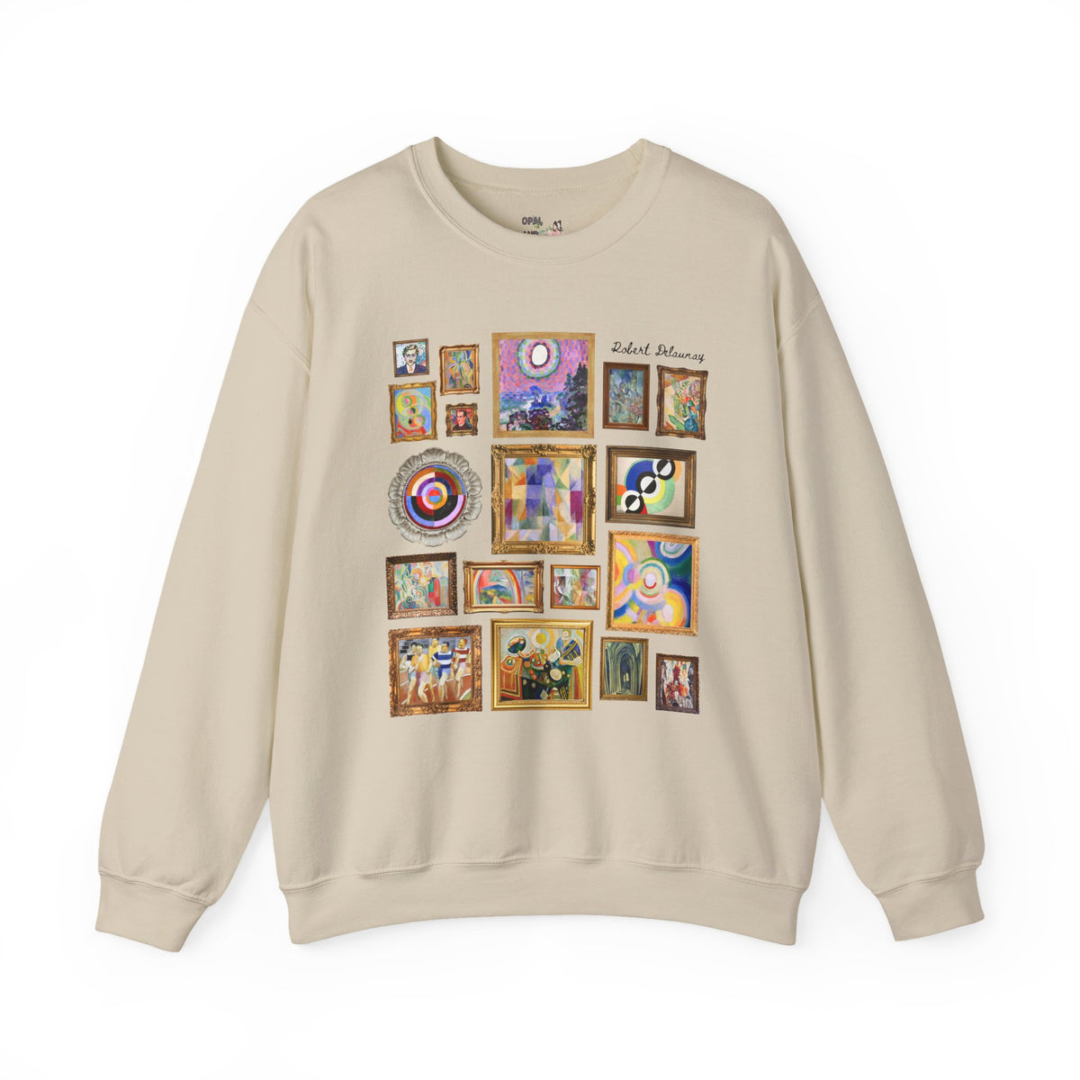 Robert Delaunay French Art History Swaetshirt for Painter, Divisionism and Cubism Art History Lover Gift, Early 1900s European Art History