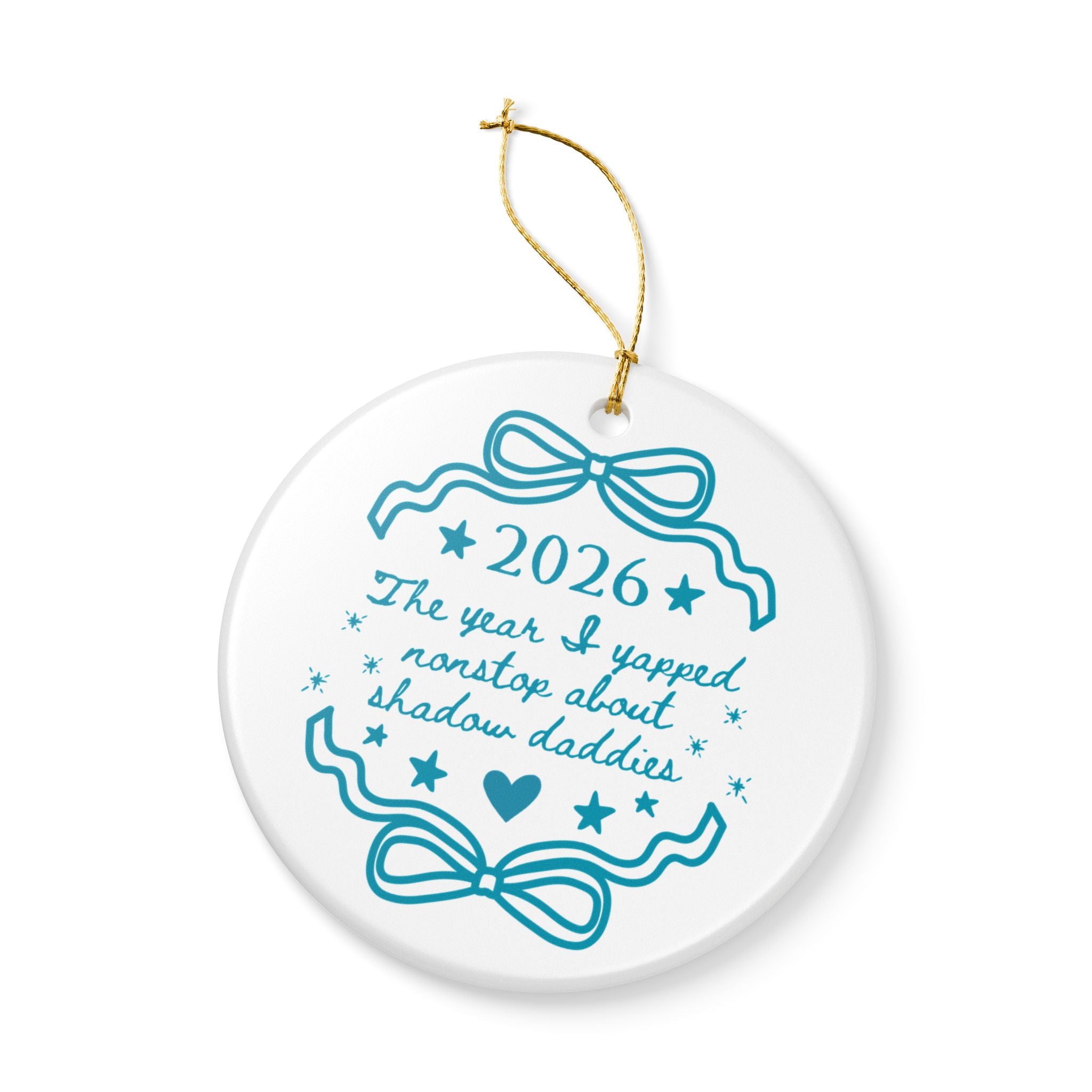 Fantasy Romance Reader Gift Romantasy Bookworm Who Loves Books with Magic: The Year I Yapped Nonstop About Shadow Daddies, Cute Bookish Gift