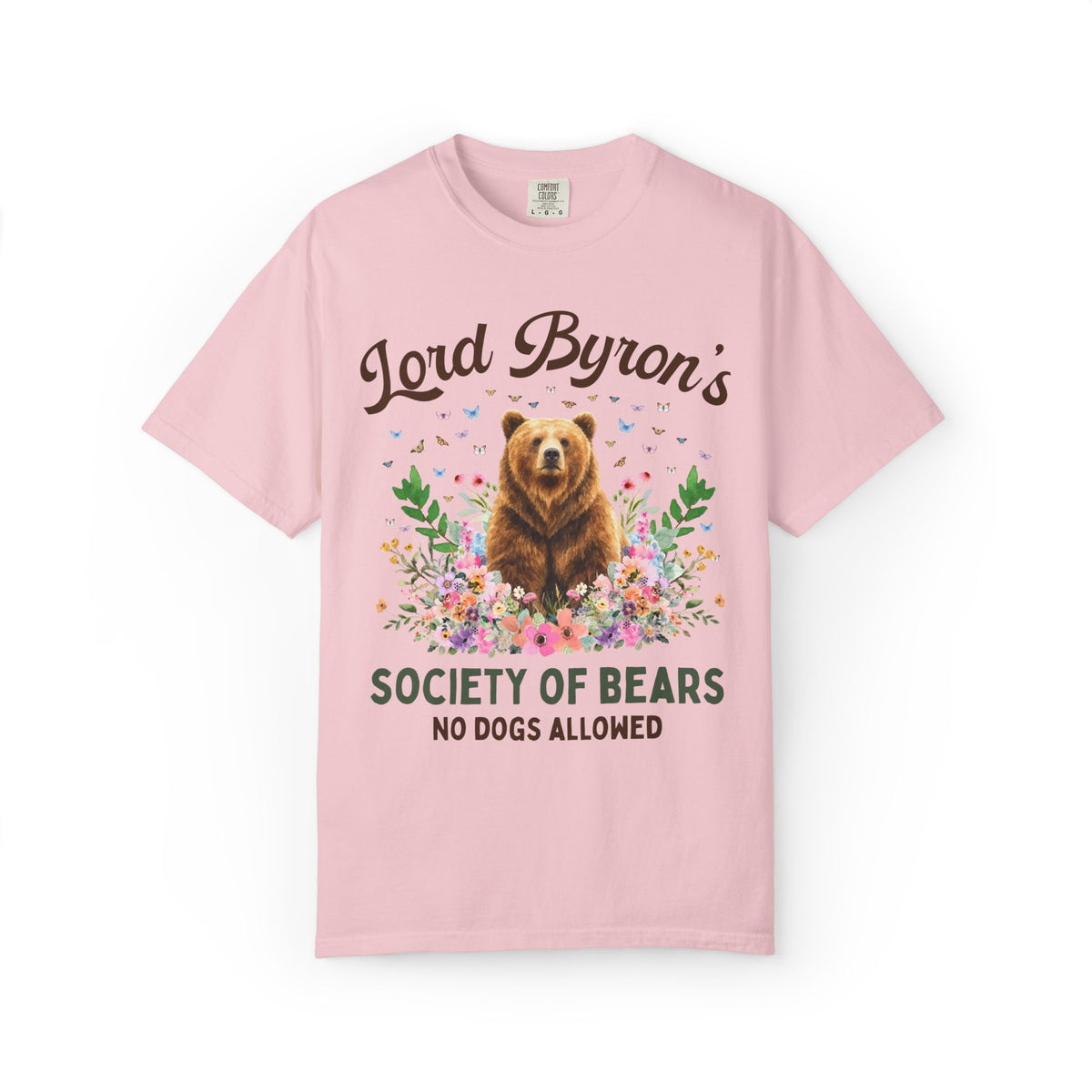 Lord Byron's Society of Bears Tee Shirt