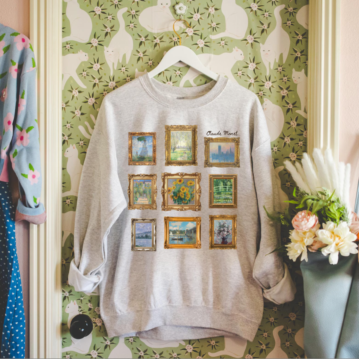 Colorful Sweatshirt for Art Lover