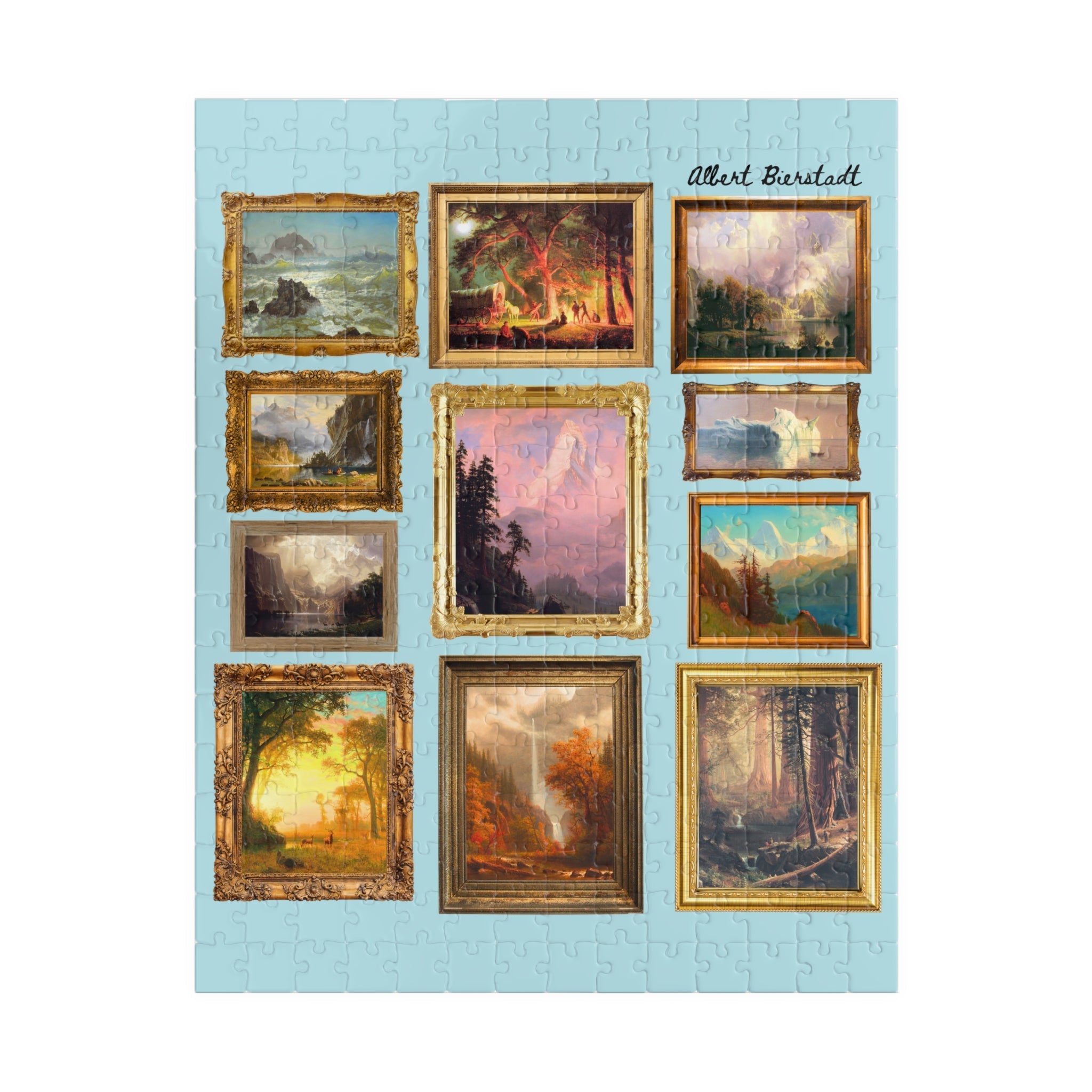 Albert Bierstadt Art History Puzzle - Opal and June