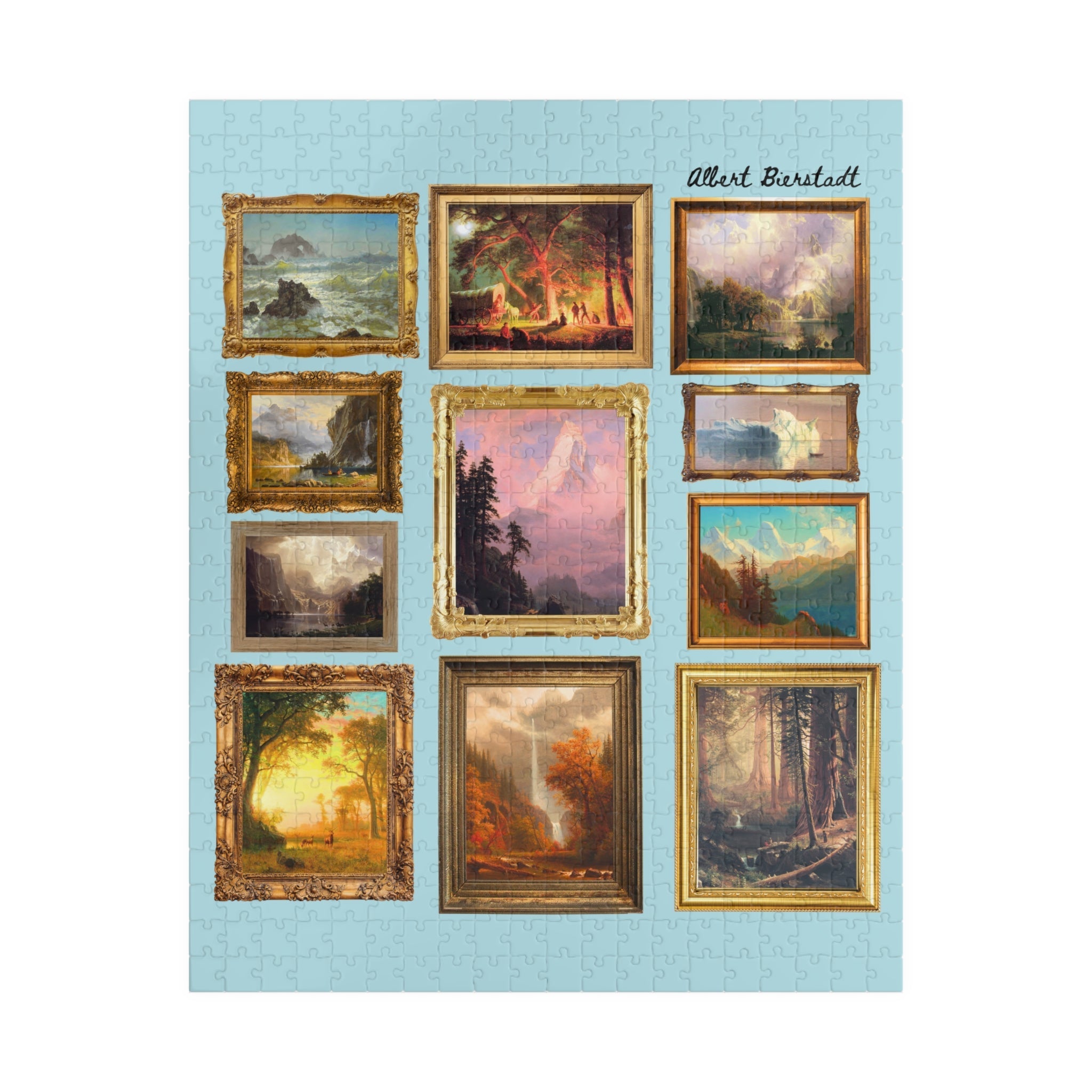 Albert Bierstadt Art History Puzzle - Opal and June