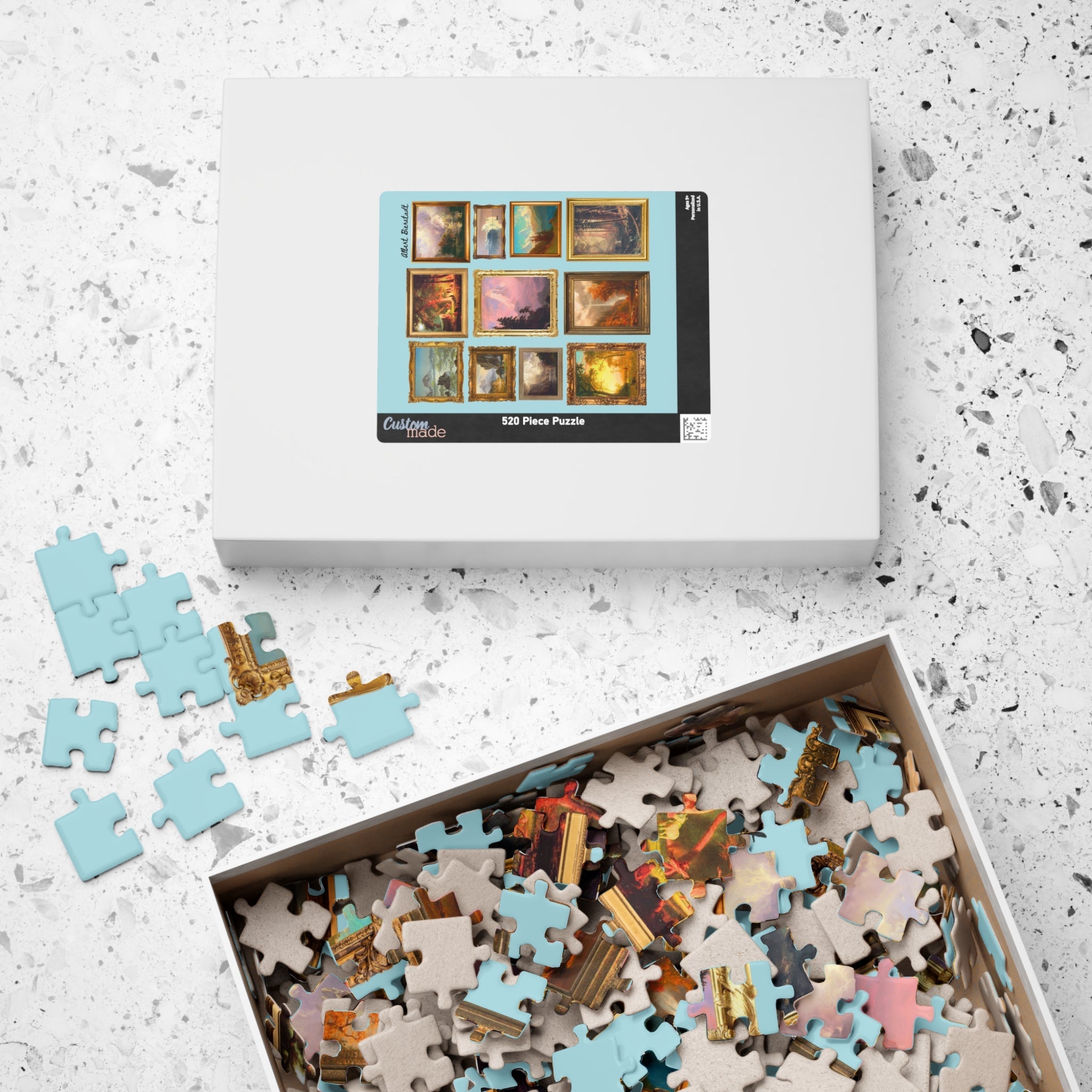 Albert Bierstadt Art History Puzzle - Opal and June