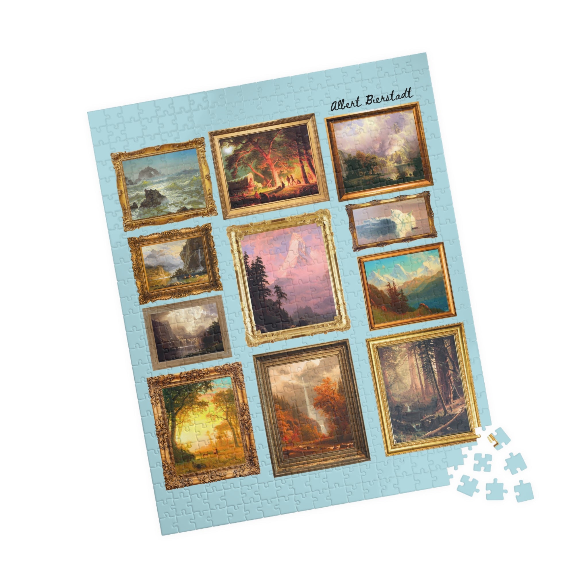 Albert Bierstadt Art History Puzzle - Opal and June
