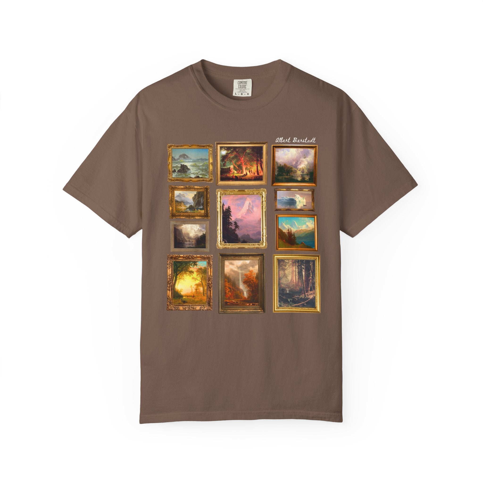Albert Bierstadt Art History Tee Shirt - Opal and June