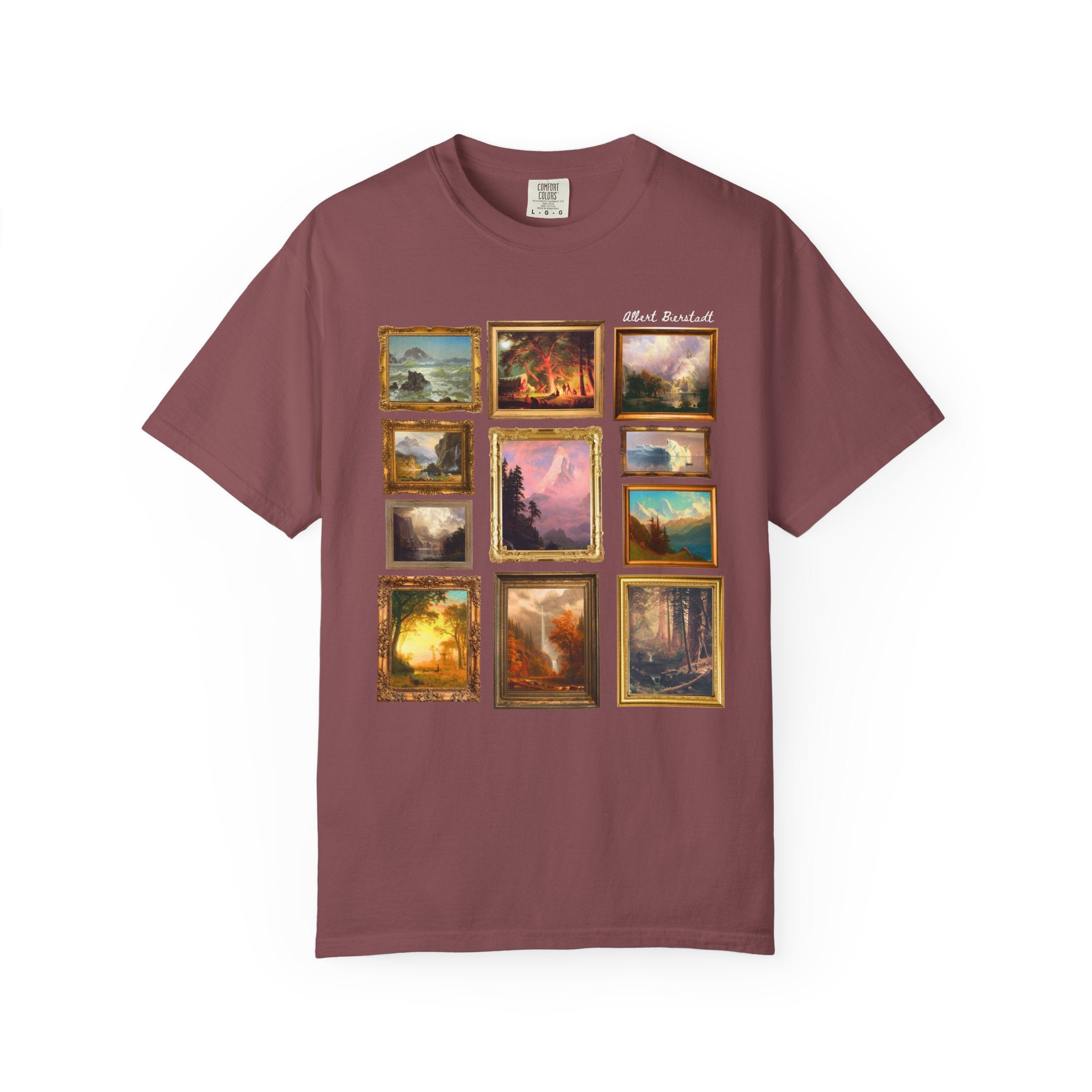 Albert Bierstadt Art History Tee Shirt - Opal and June