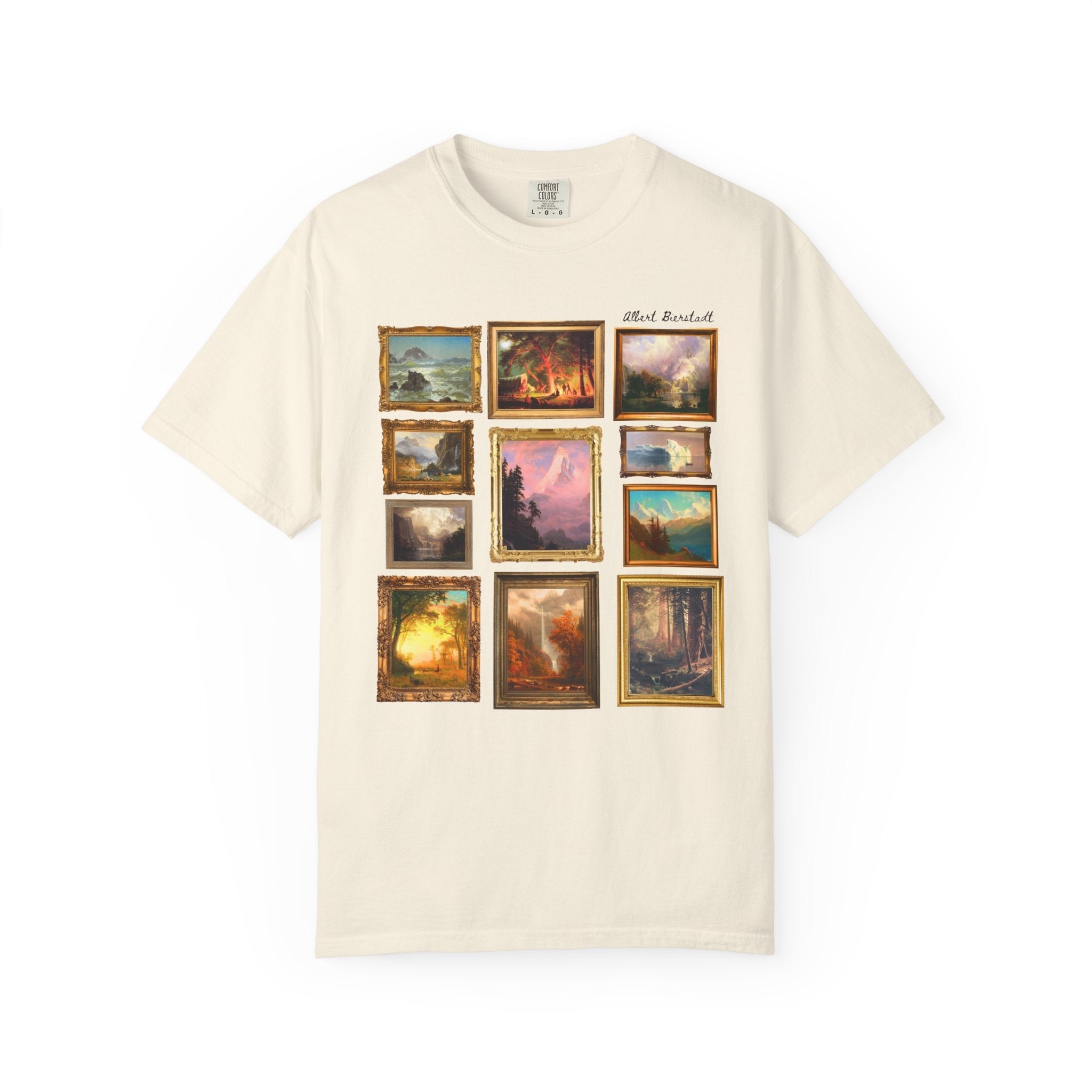 Albert Bierstadt Art History Tee Shirt - Opal and June