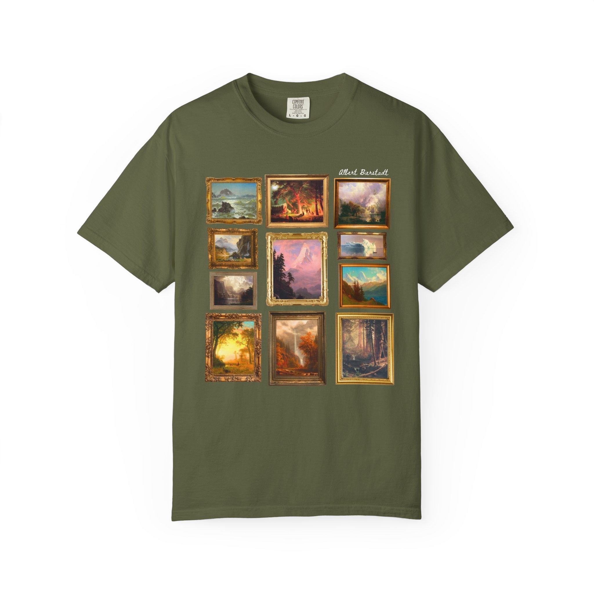 Albert Bierstadt Art History Tee Shirt - Opal and June
