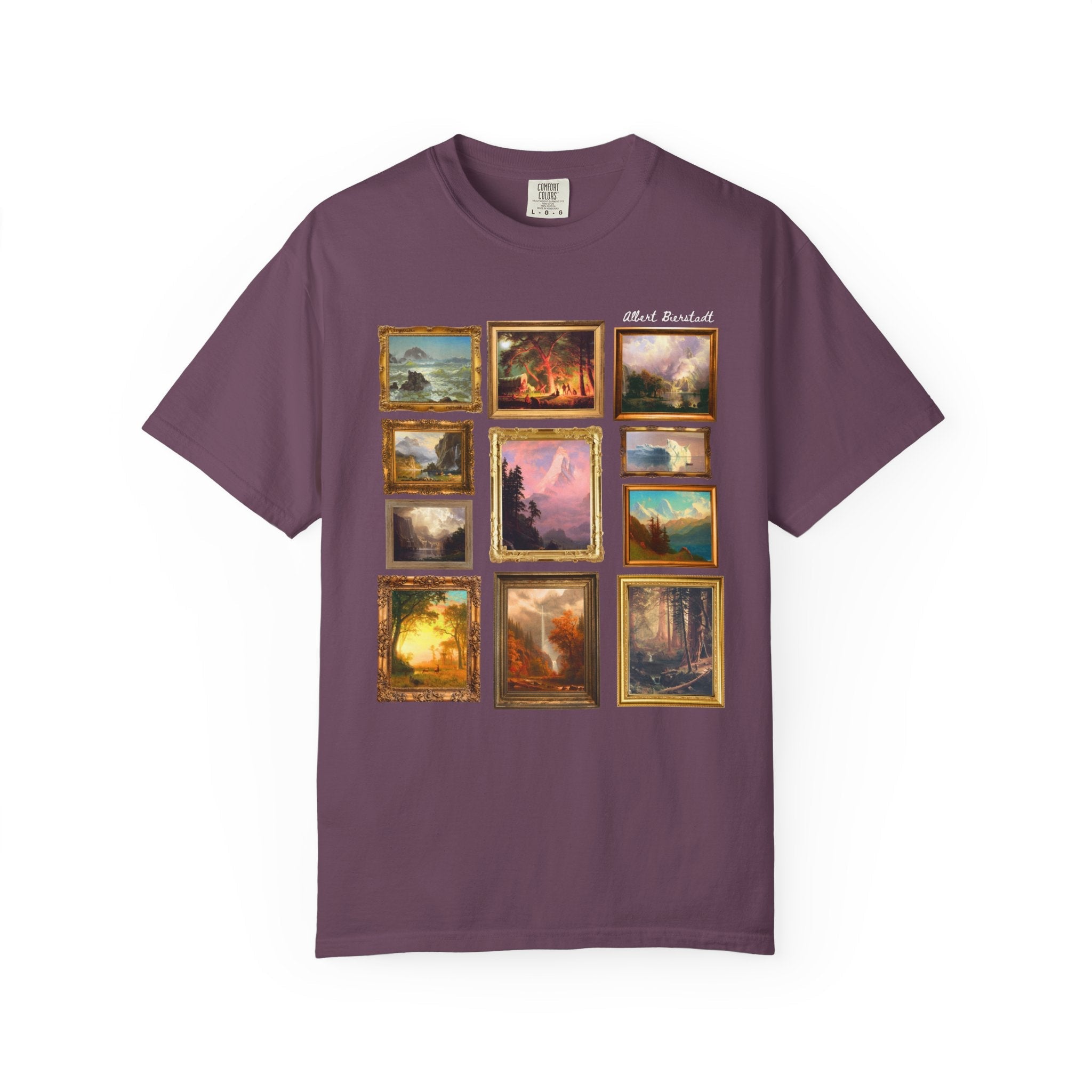 Albert Bierstadt Art History Tee Shirt - Opal and June
