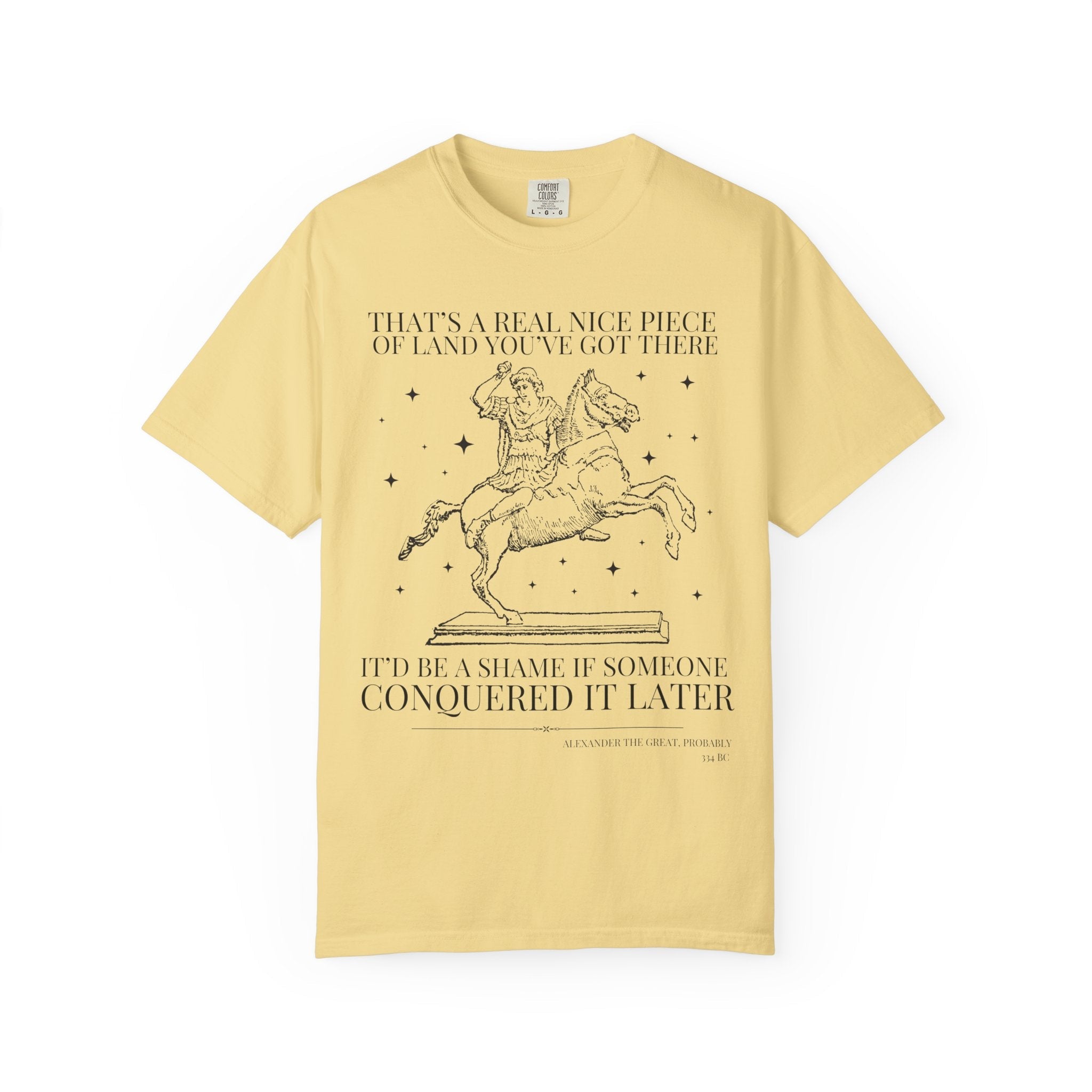 Alexander the Great King of Macedon Ancient History Teacher Tee Shirt, Funny Saying World History or Egyptian History Tee for History Major - Opal and June