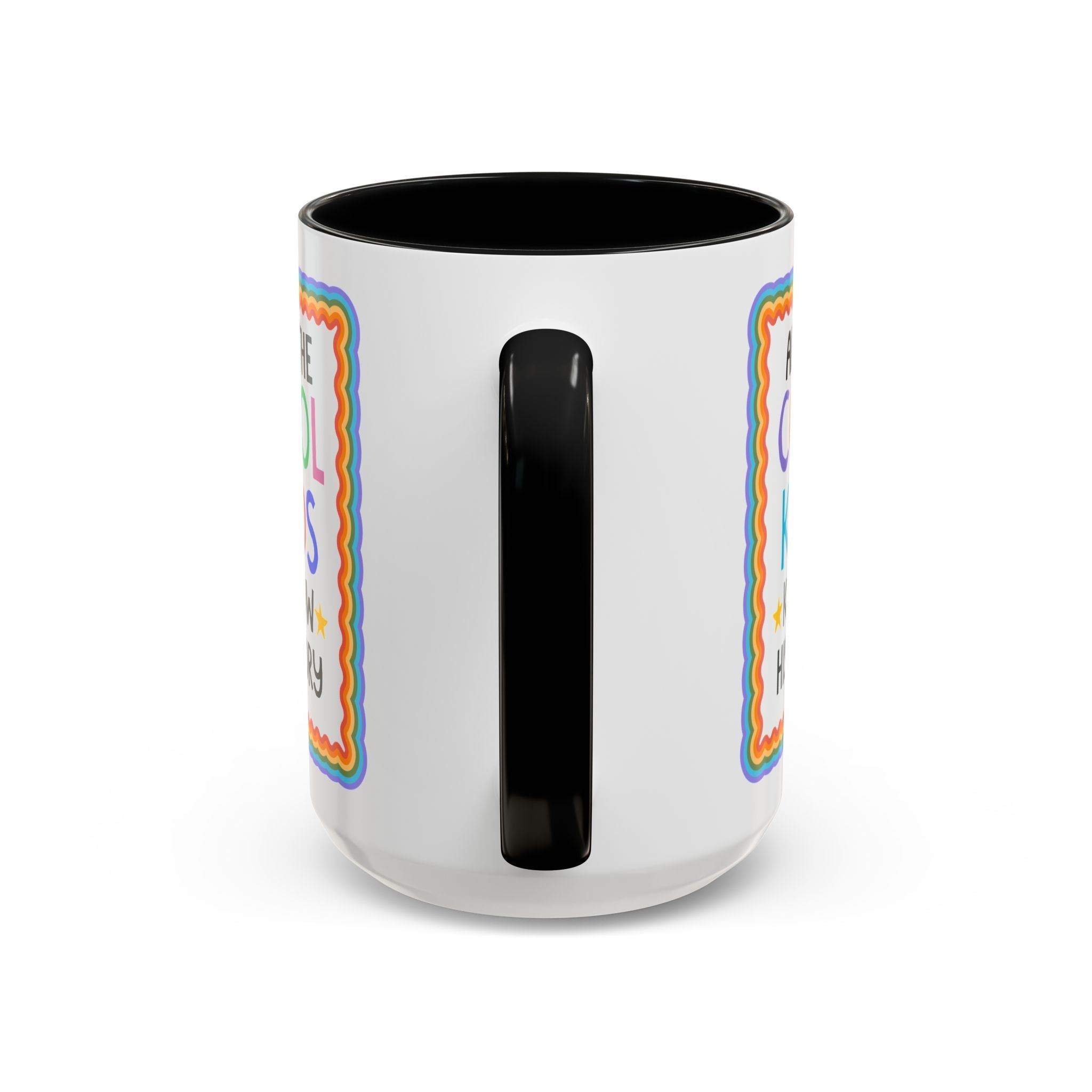 All the Cool Kids Know History: Cute Bookish Coffee Mug for Historian or History Teacher, 15 Oz Coffee Mug for Nonfiction Reader - Opal and June