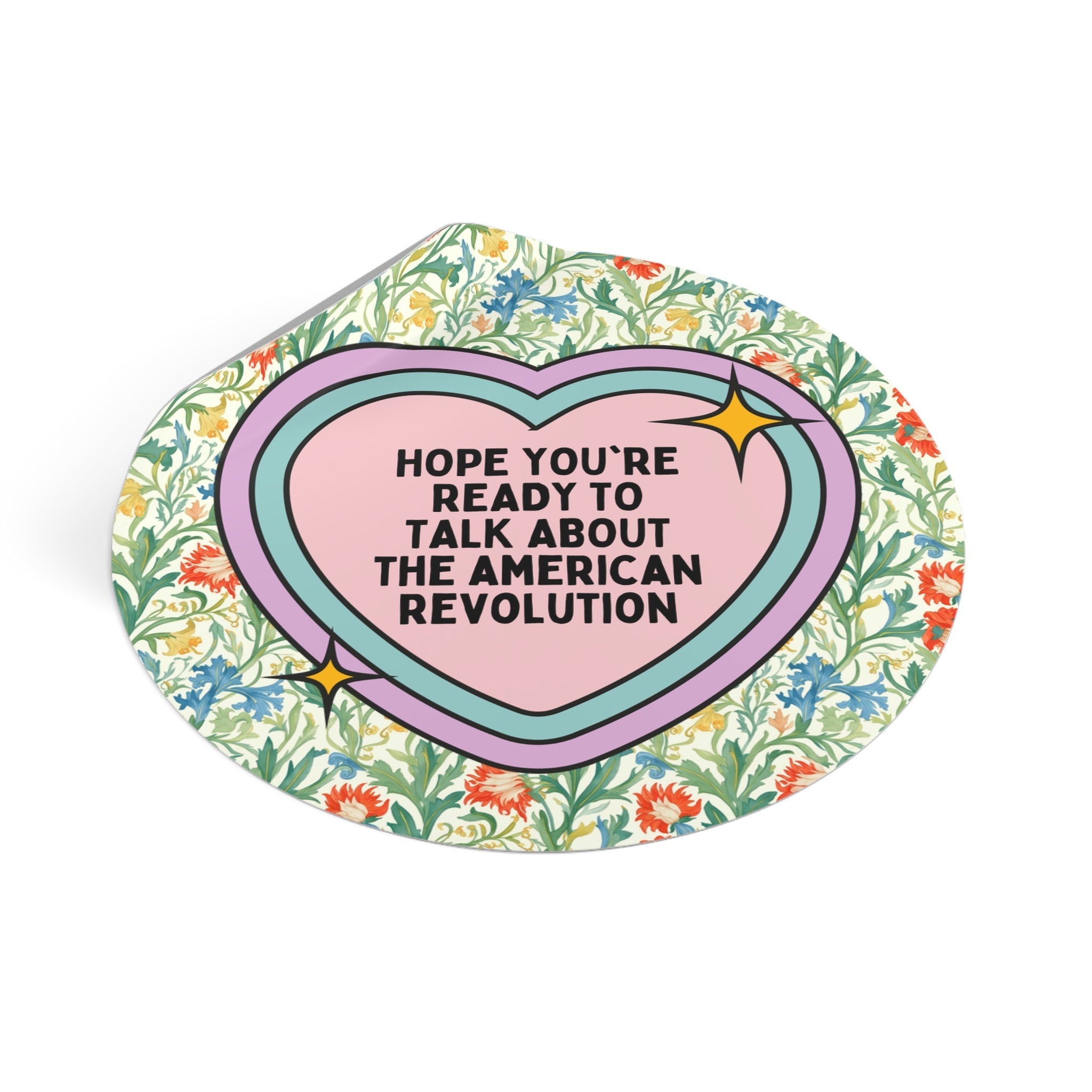 American History Teacher Sticker - Opal and June