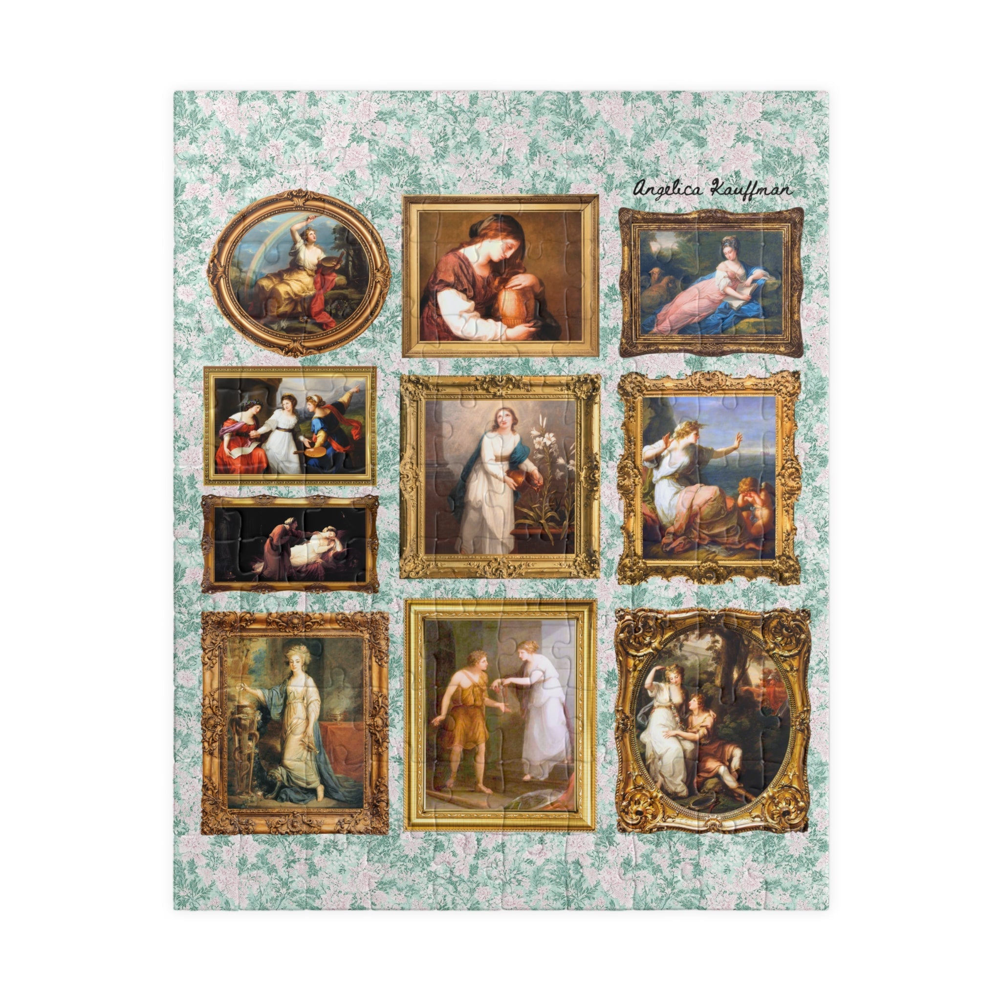 Angelica Kauffman Art History Puzzle - Opal and June