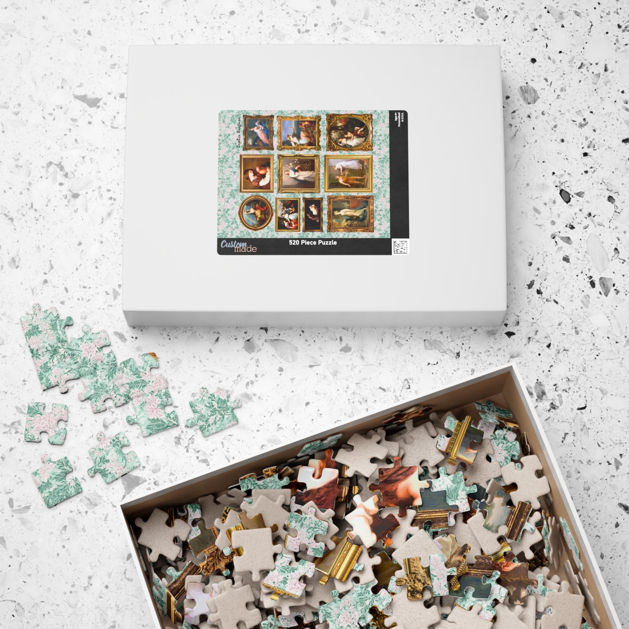 Angelica Kauffman Art History Puzzle - Opal and June