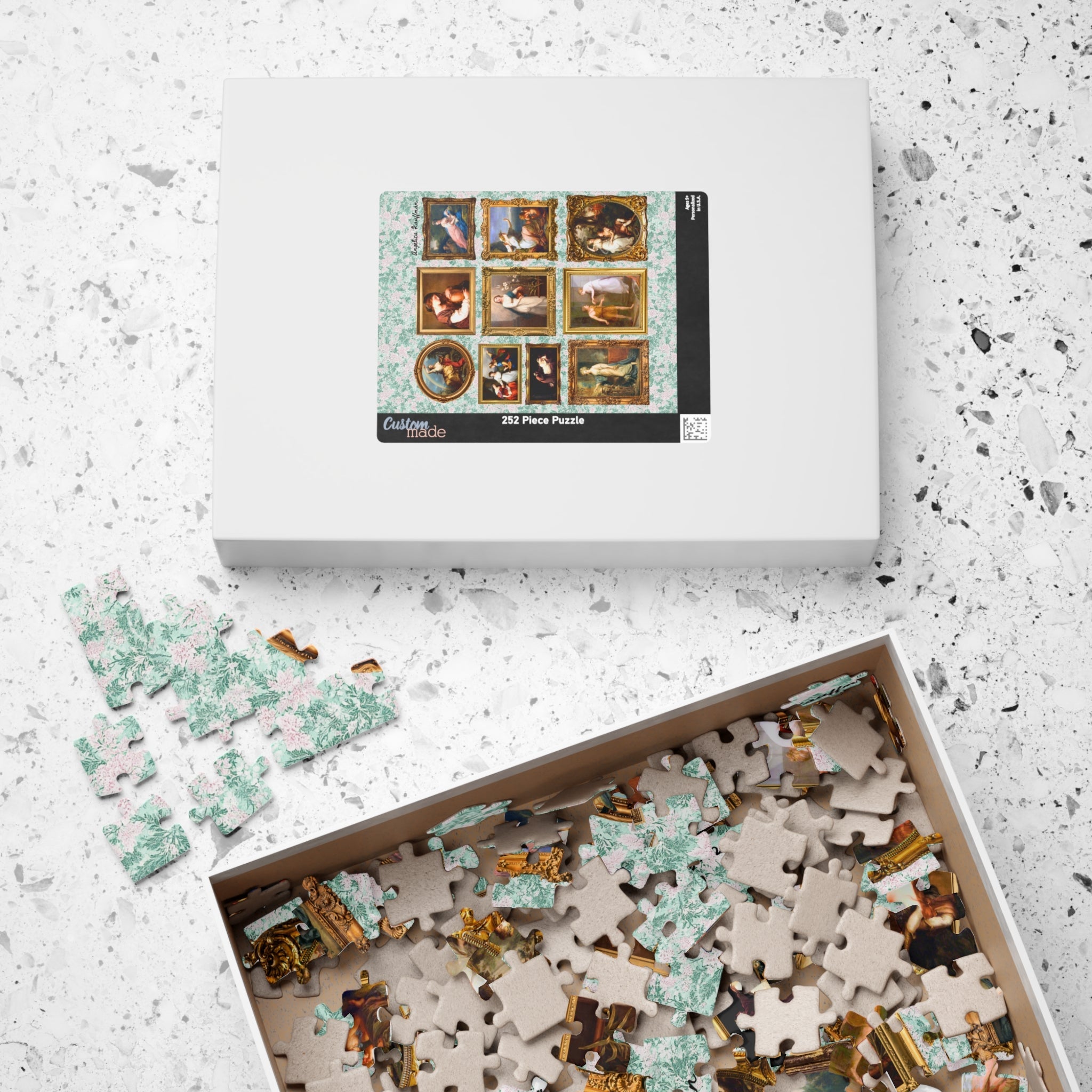 Angelica Kauffman Art History Puzzle - Opal and June