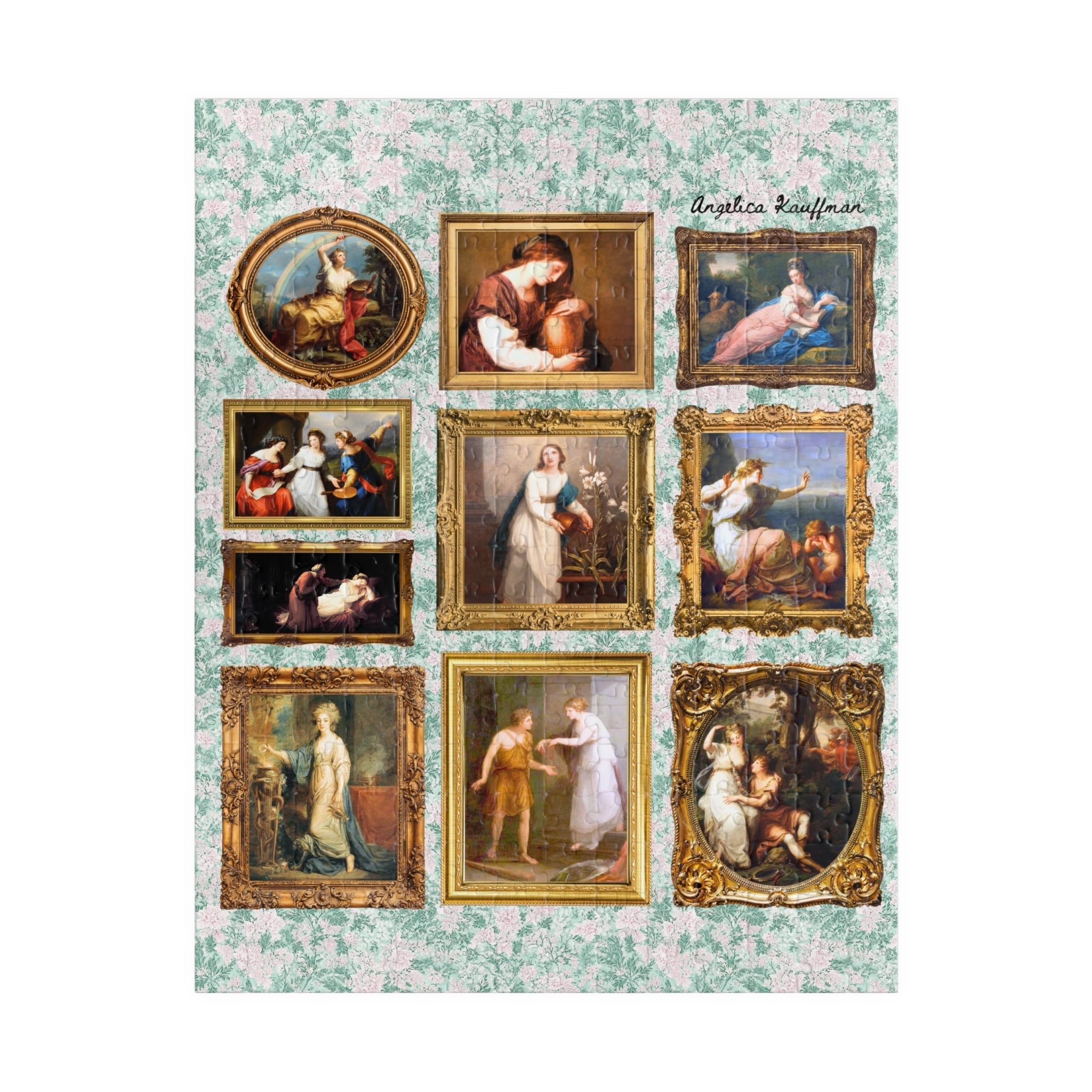 Angelica Kauffman Art History Puzzle - Opal and June