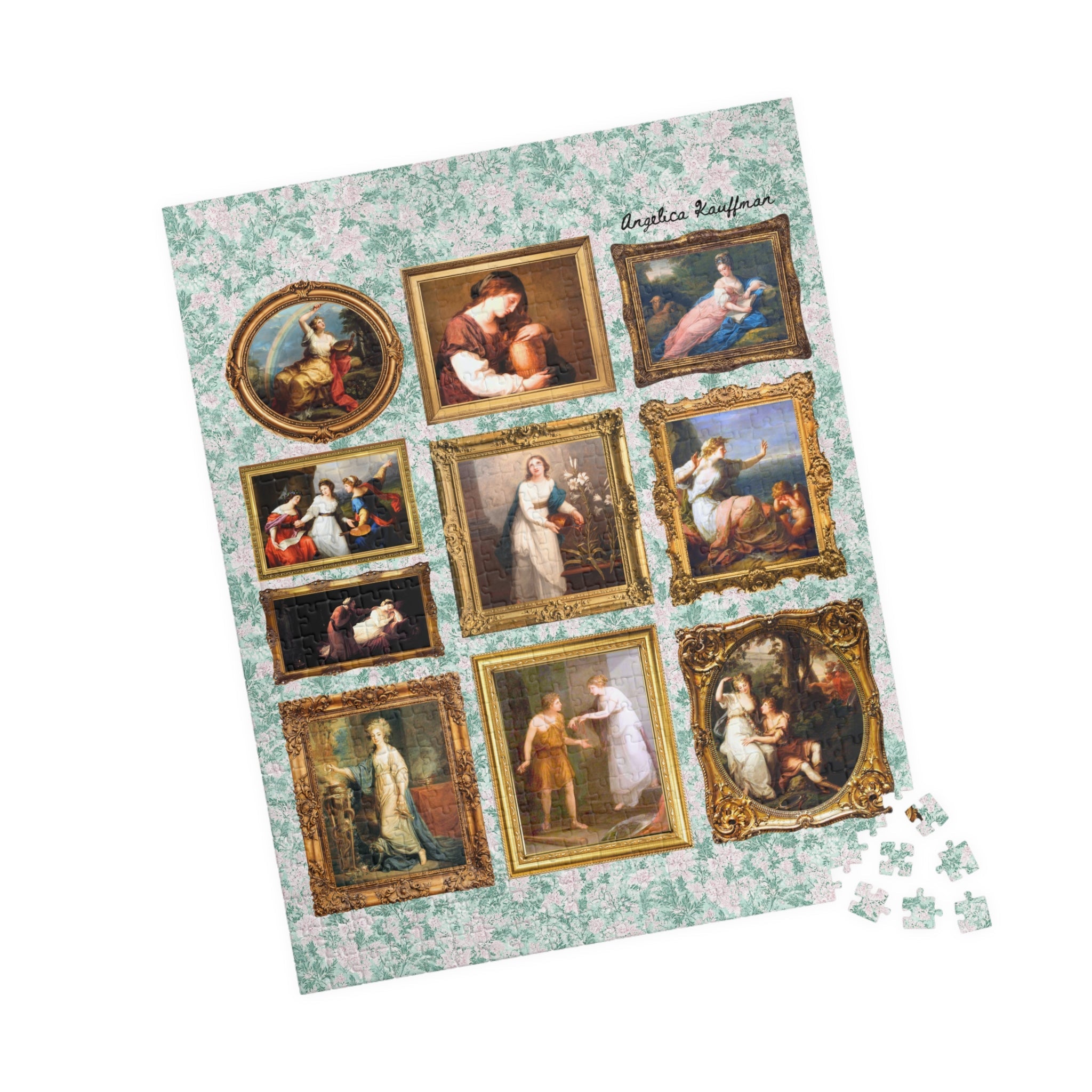 Angelica Kauffman Art History Puzzle - Opal and June