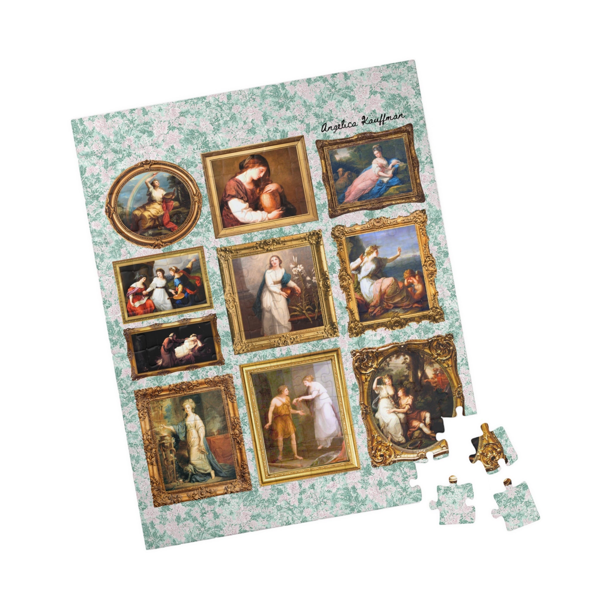 Angelica Kauffman Art History Puzzle - Opal and June