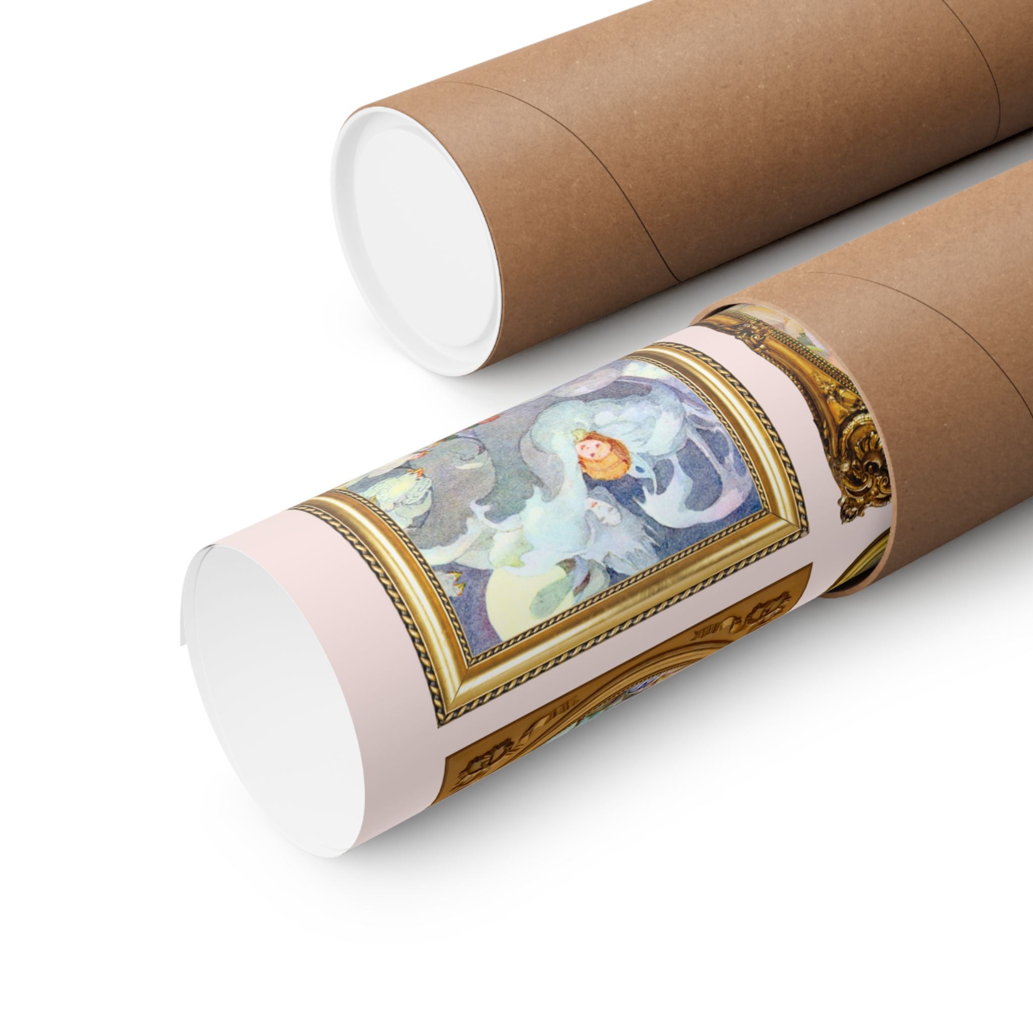 Anne Anderson Fairy Tale Art Nouveau Illustrations Print, Famous Paintings, European Folk Tales, Hans Christian Andersen, The Brothers Grimm - Opal and June