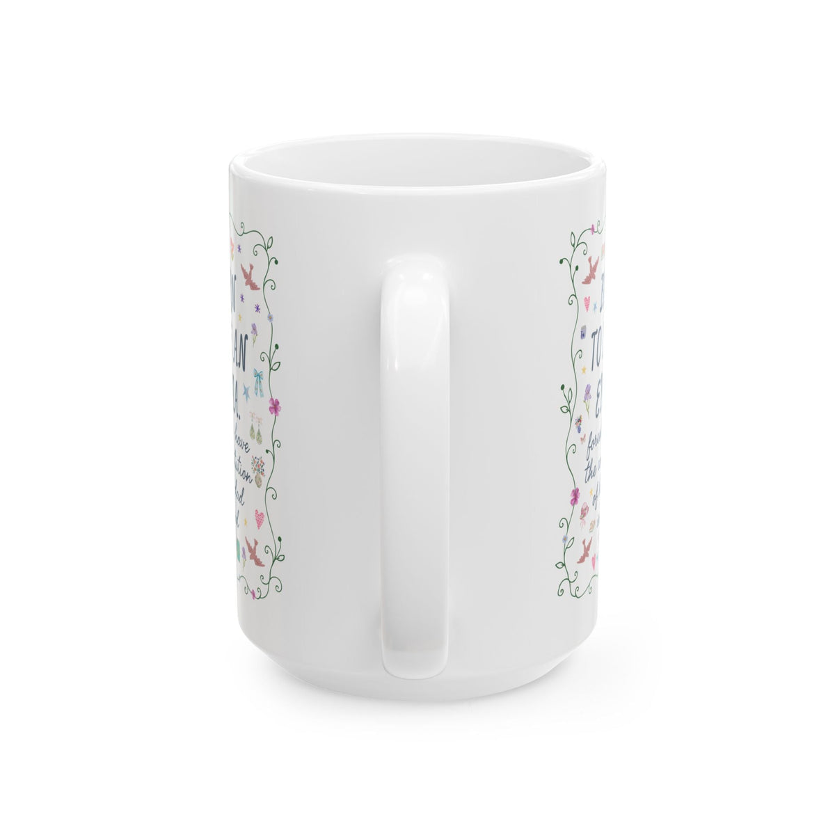 Anxious Introvert OCD Book Lover Coffee Mug, Emmy by Jane Austen Bookworm: Born To Be an Emma, Forced to have the Constitution of Her Dad Instead - Opal and June