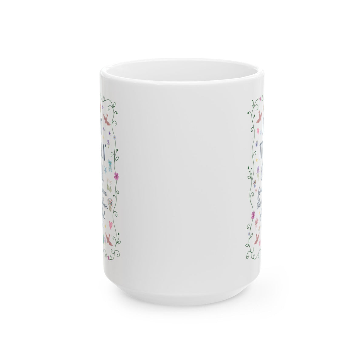 Anxious Introvert OCD Book Lover Coffee Mug, Emmy by Jane Austen Bookworm: Born To Be an Emma, Forced to have the Constitution of Her Dad Instead - Opal and June