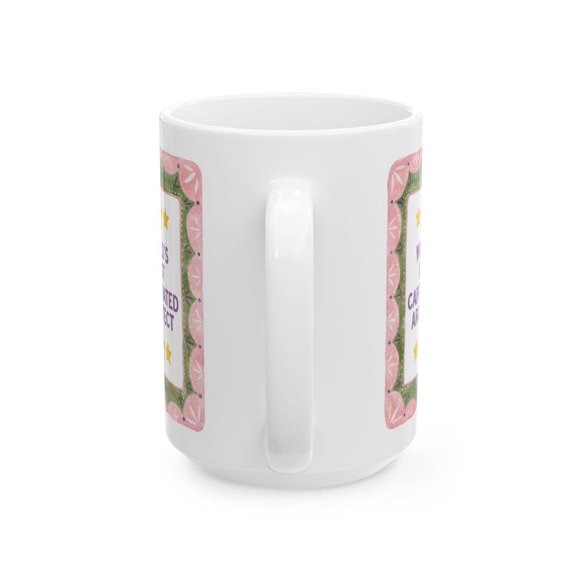 Architect Coffee Lover Gift: World's Most Caffeinated Architect | 15 Oz Coffee Mug for Architect Who Loves Caffeine, Cute Architect Gift - Opal and June
